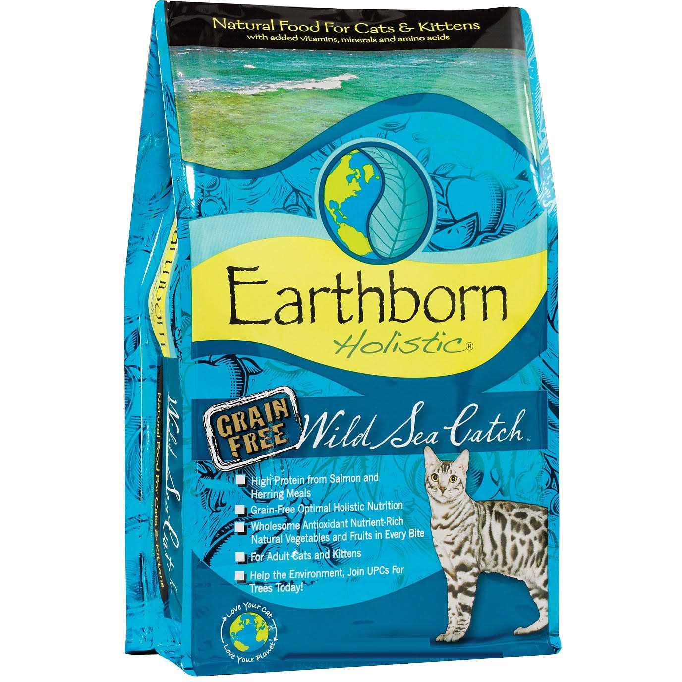 Earthborn Holistic Cat Food Wild Sea Catch - Healthber