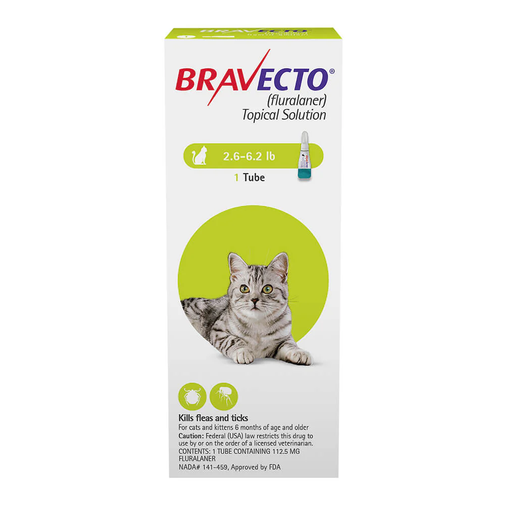 Rx BRAVECTO Topical, Feline - Healthber