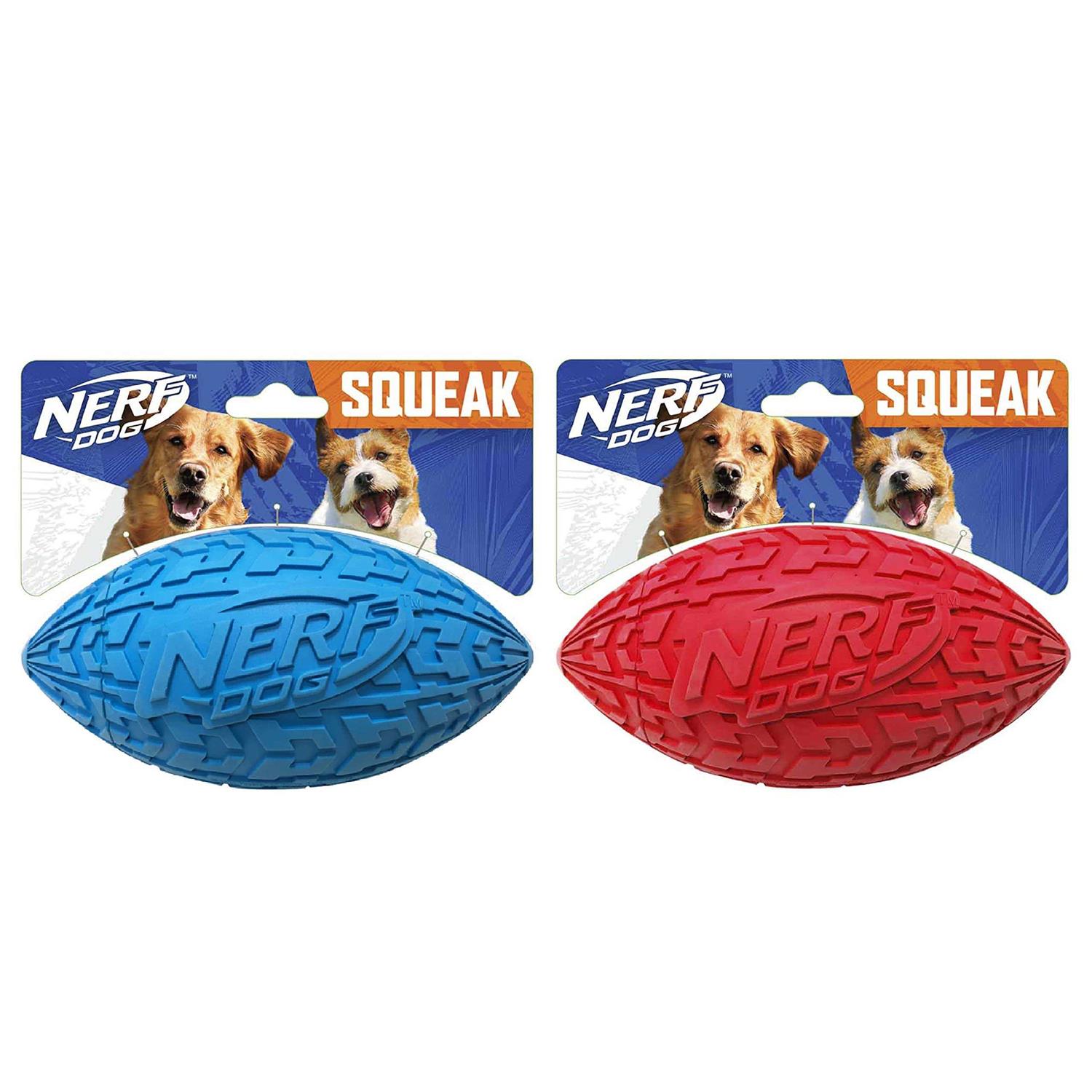 Nerf Dog Tire Football Dog Toy - Healthber