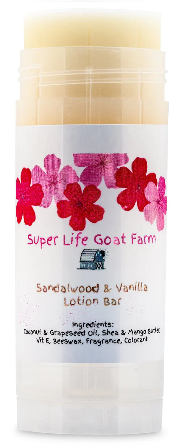 Sandalwood & Vanilla Lotion Bar - Healthber