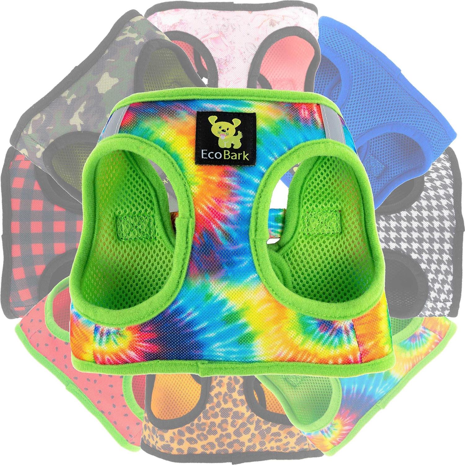 EcoBark Step in Dog Harness Soft Mesh Dog Harnesses and Small Dogs Eco-Friendly - Healthber