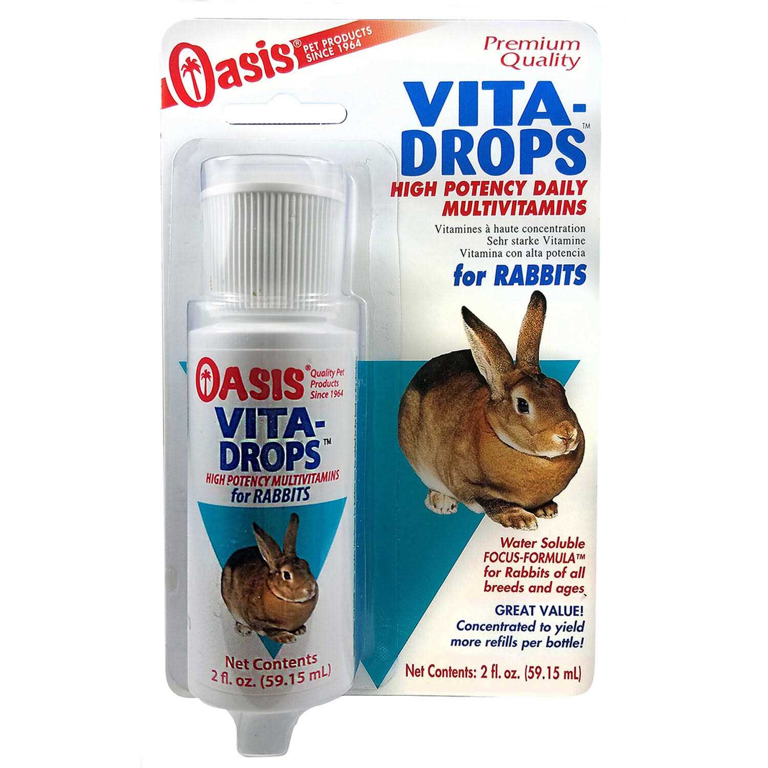 Oasis Rabbit Vita Drops - Healthber