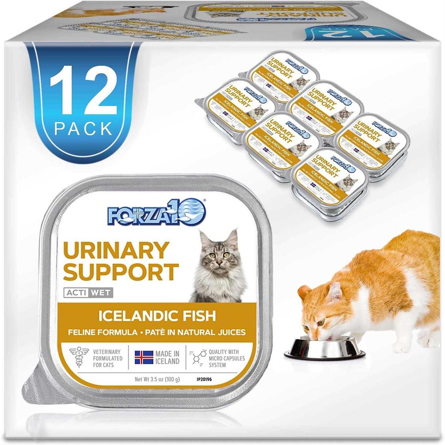 Forza10 Nutraceutic Actiwet Urinary Support Icelandic Fish Recipe Wet Cat Food - Healthber