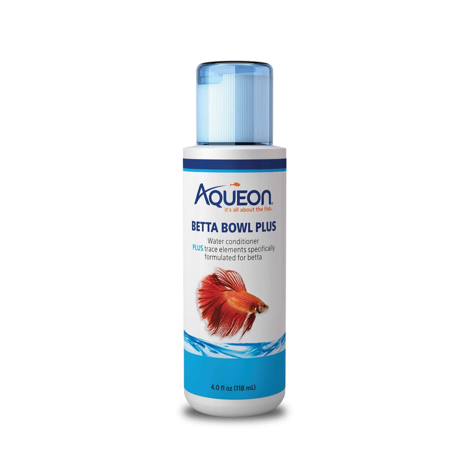 Aqueon Betta Bowl Plus Water Conditioner - Healthber
