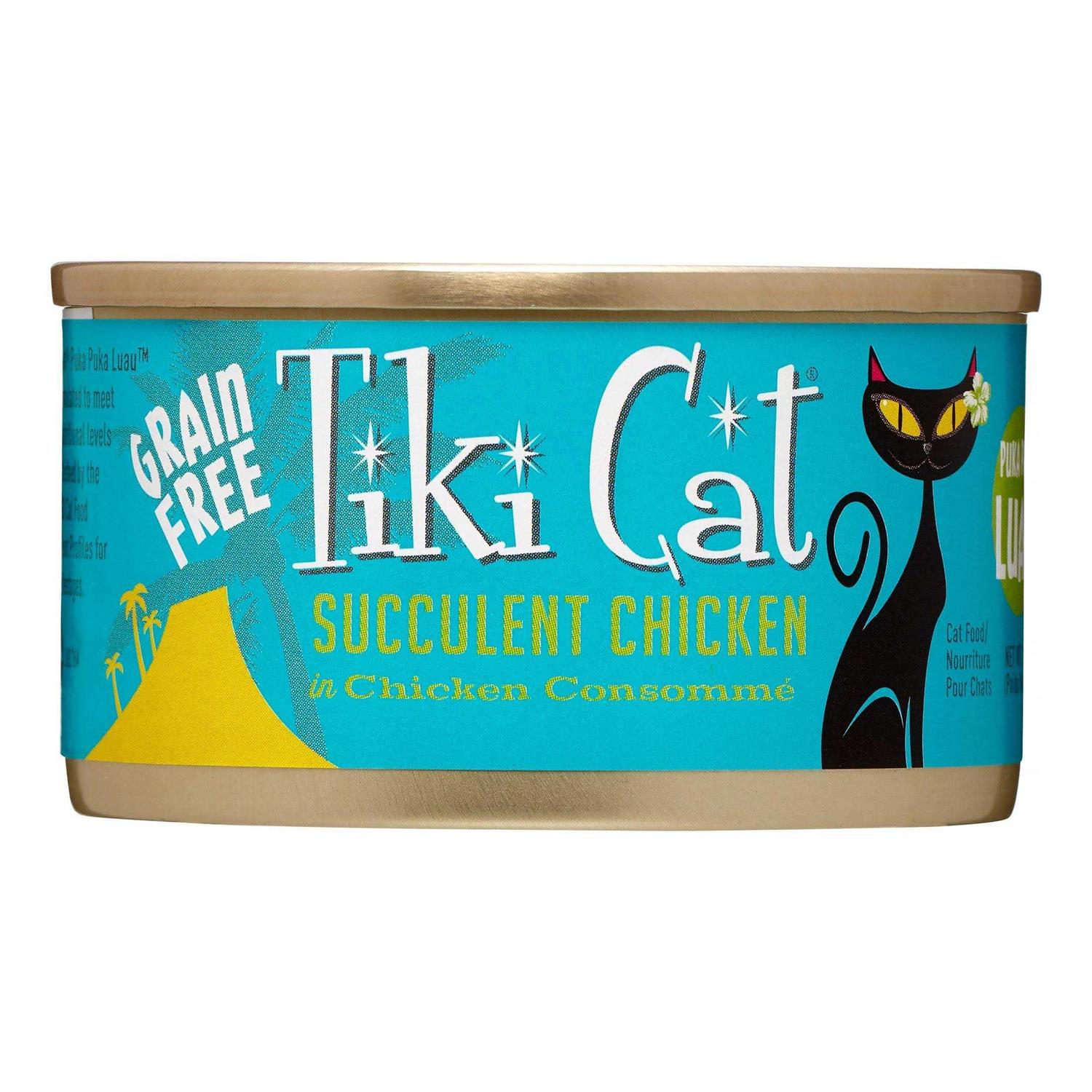 Tiki Cat Puka Puka Luau Chicken Wet Cat Food - Healthber
