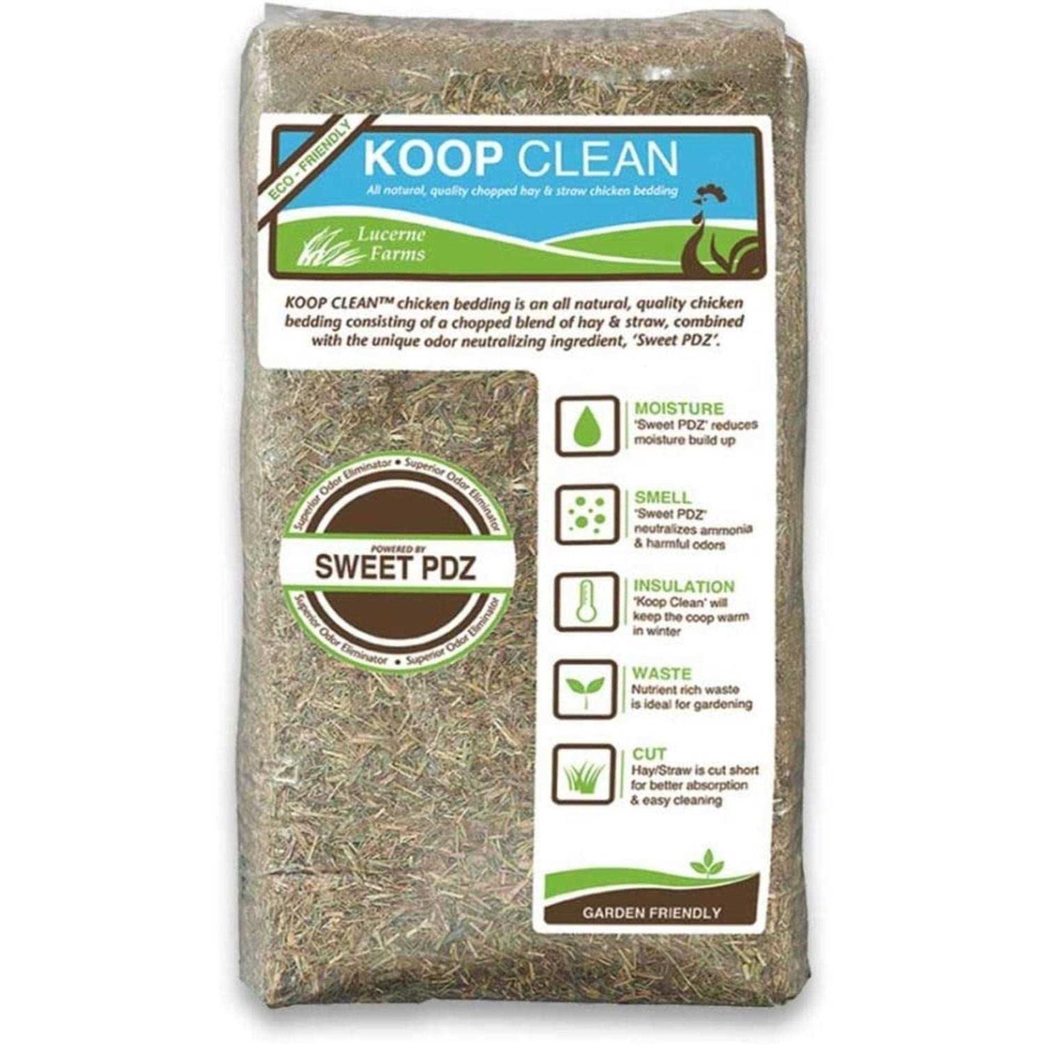 Koop Clean Chicken Bedding - Healthber