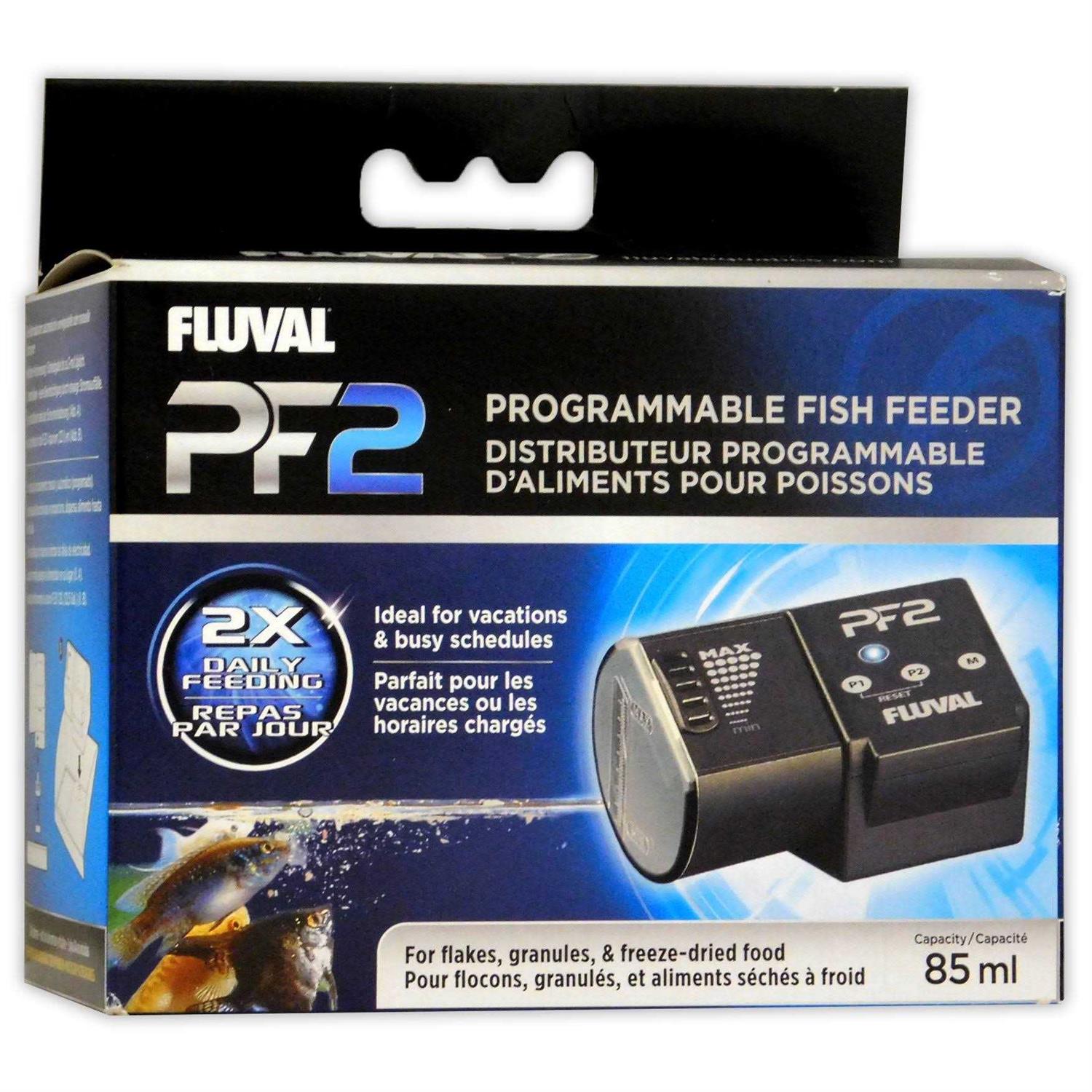 Fluval Pf2 Programmable Fish Feeder - Healthber