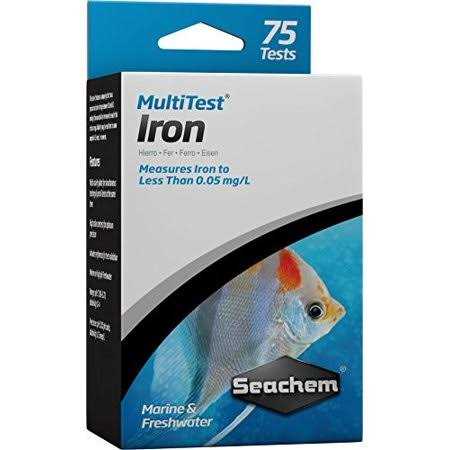 Seachem MultiTest Iron Test Kit - Healthber