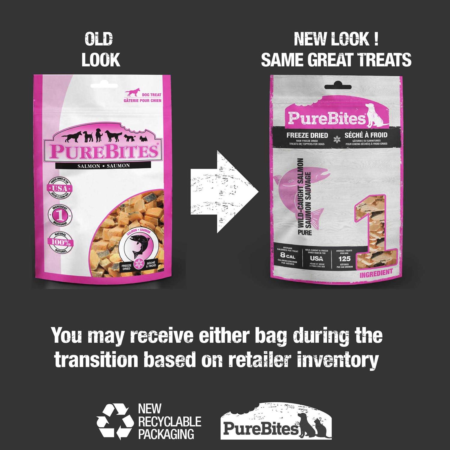 PureBites Freeze Dried Salmon Dog Treats - Healthber