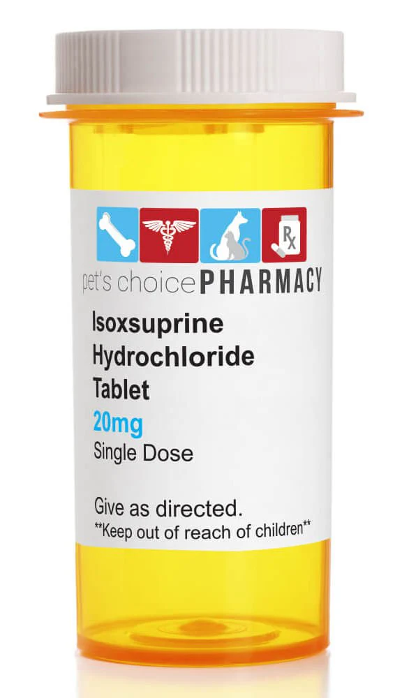 Rx Isoxsuprine Hydrochloride (Generic) Tablets for Horses - Healthber