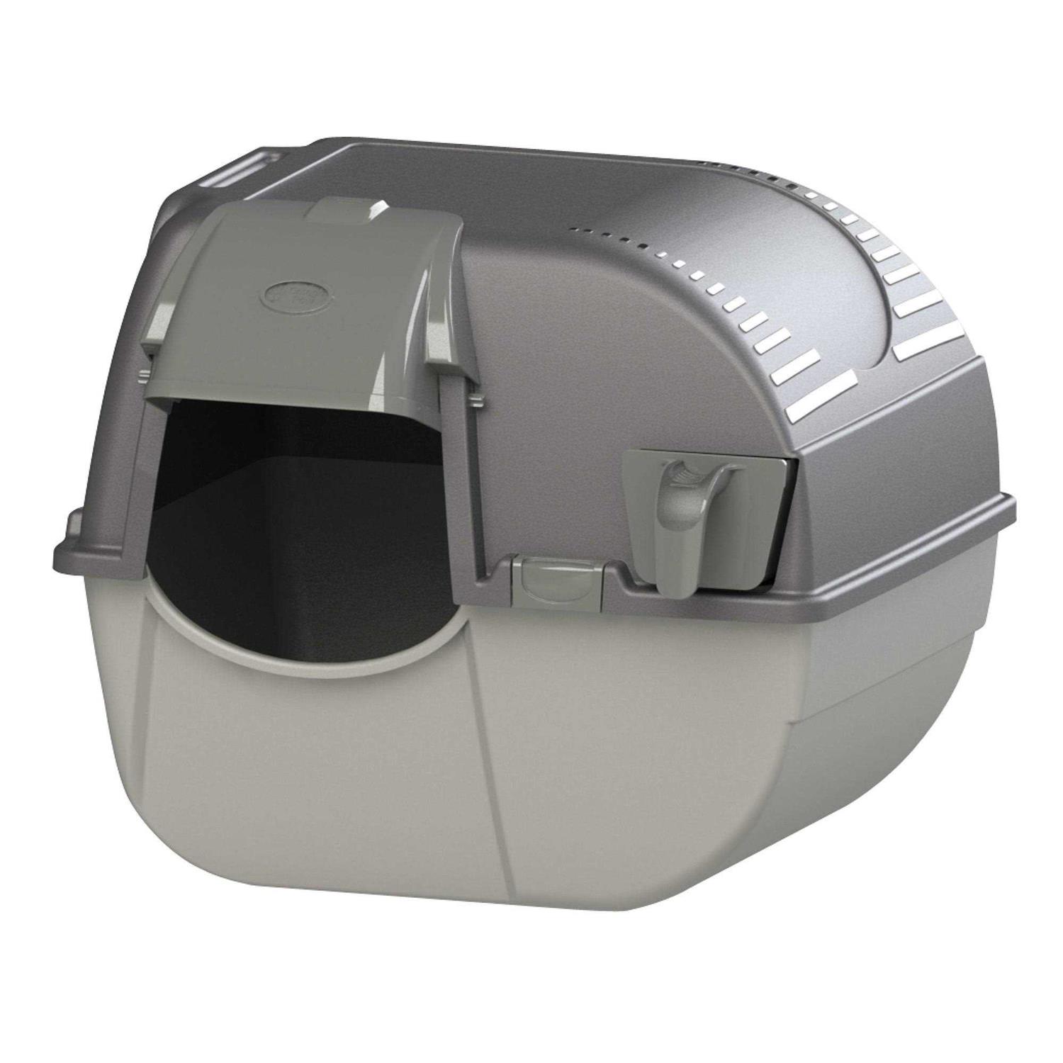 Omega Paw Easy Fill Roll ‘N Clean Cat Litter Box - Healthber