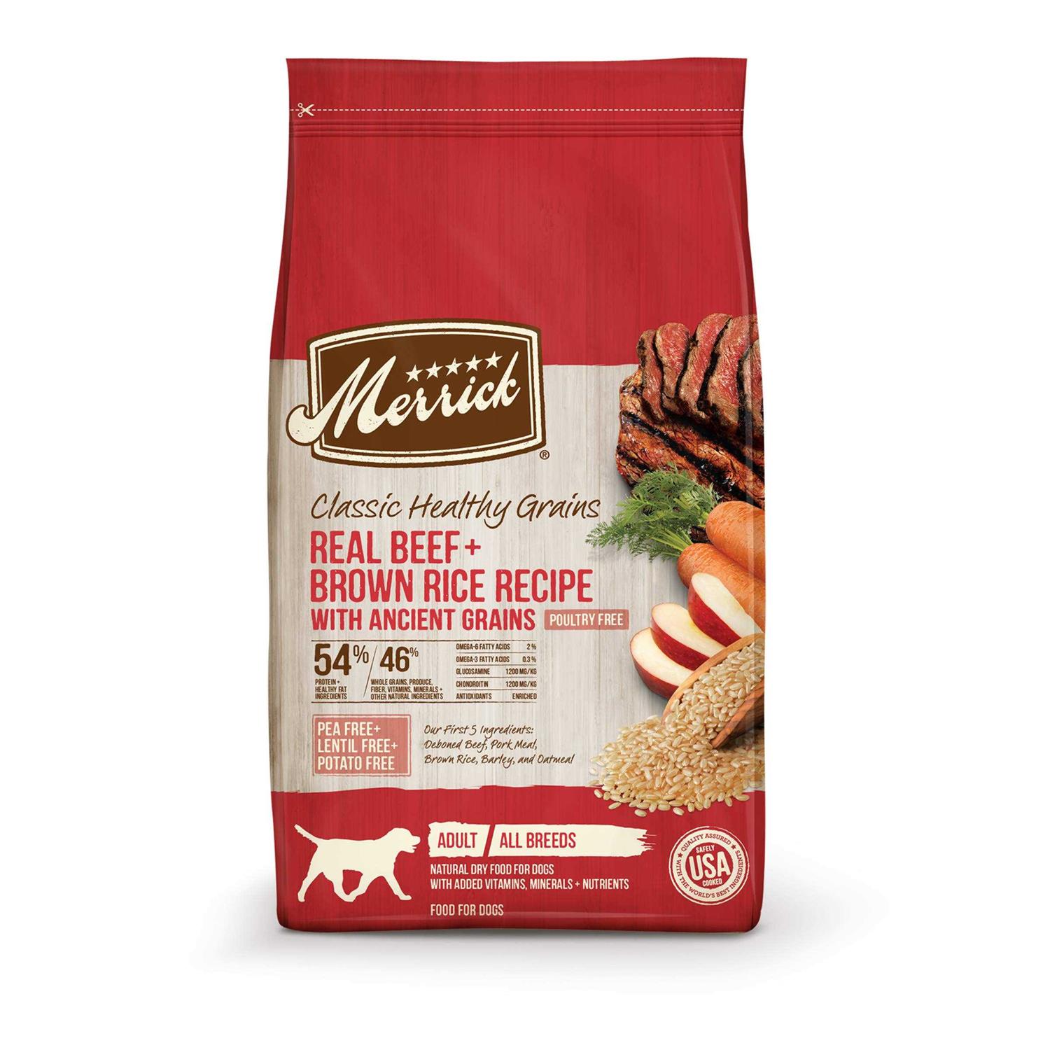 Merrick Classic Real Ancient Grains Dry Dog Food - Healthber