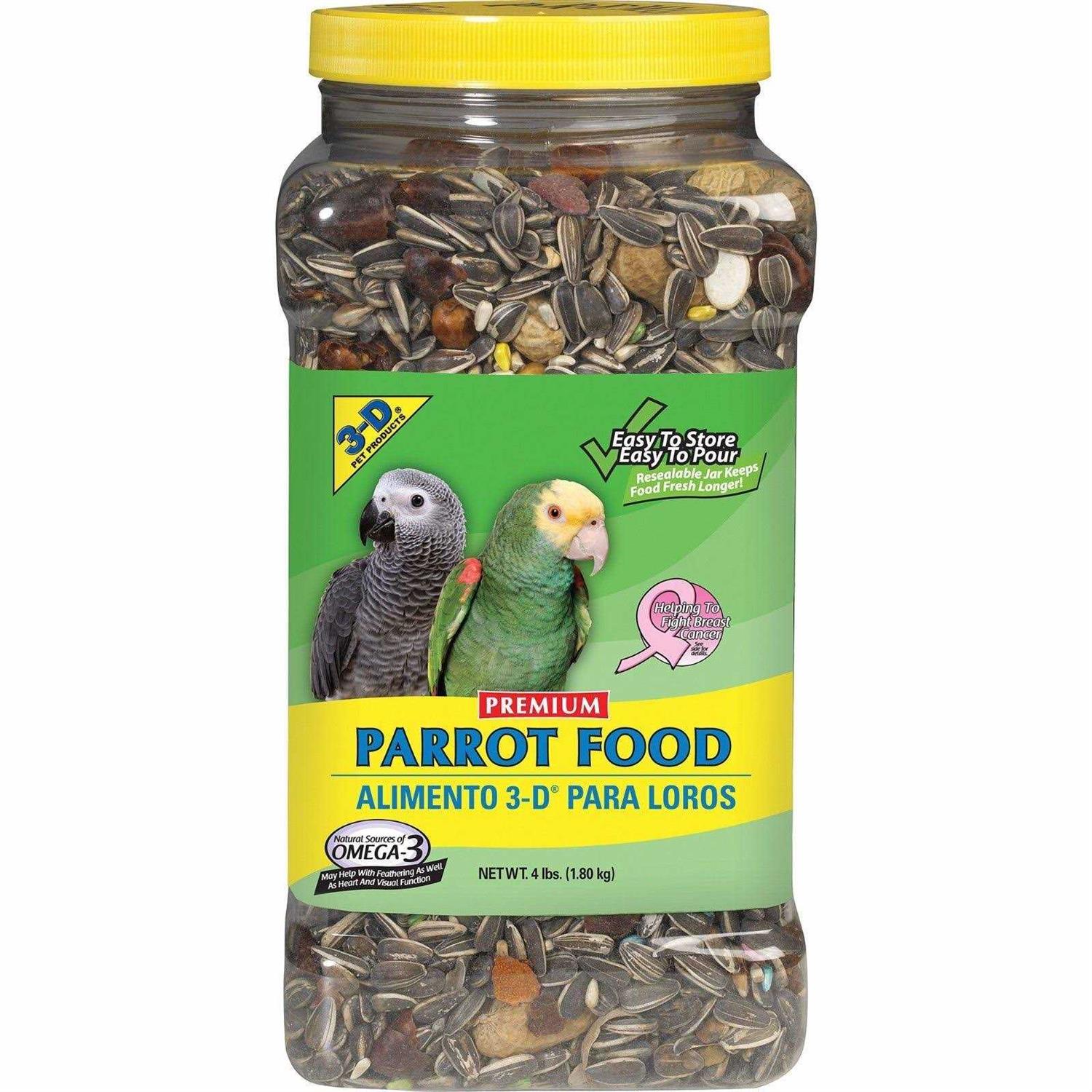 3-D Pet Products Premium Cockatiel Food - Healthber
