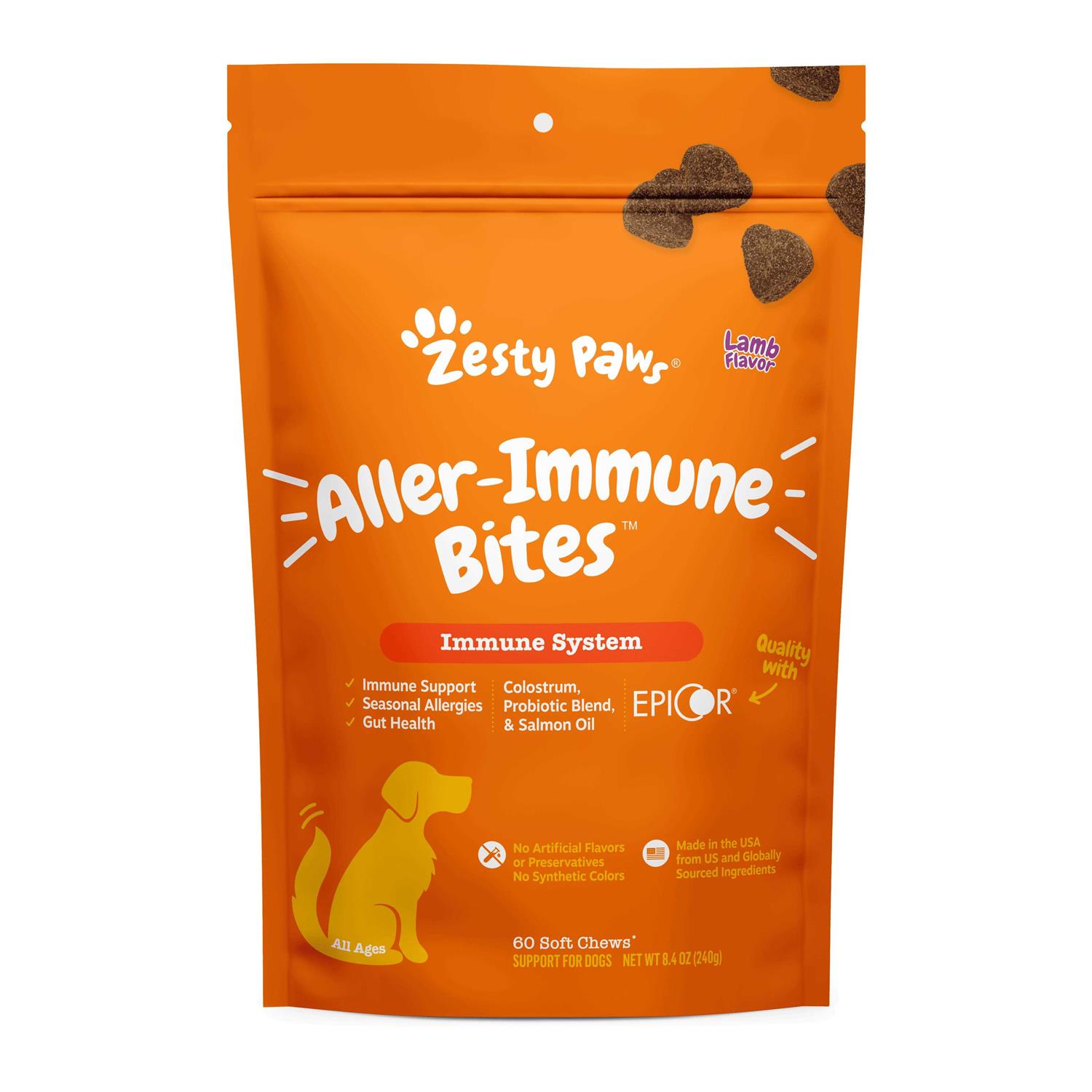 Zesty Paws Aller-Immune Bites for Dog - Healthber
