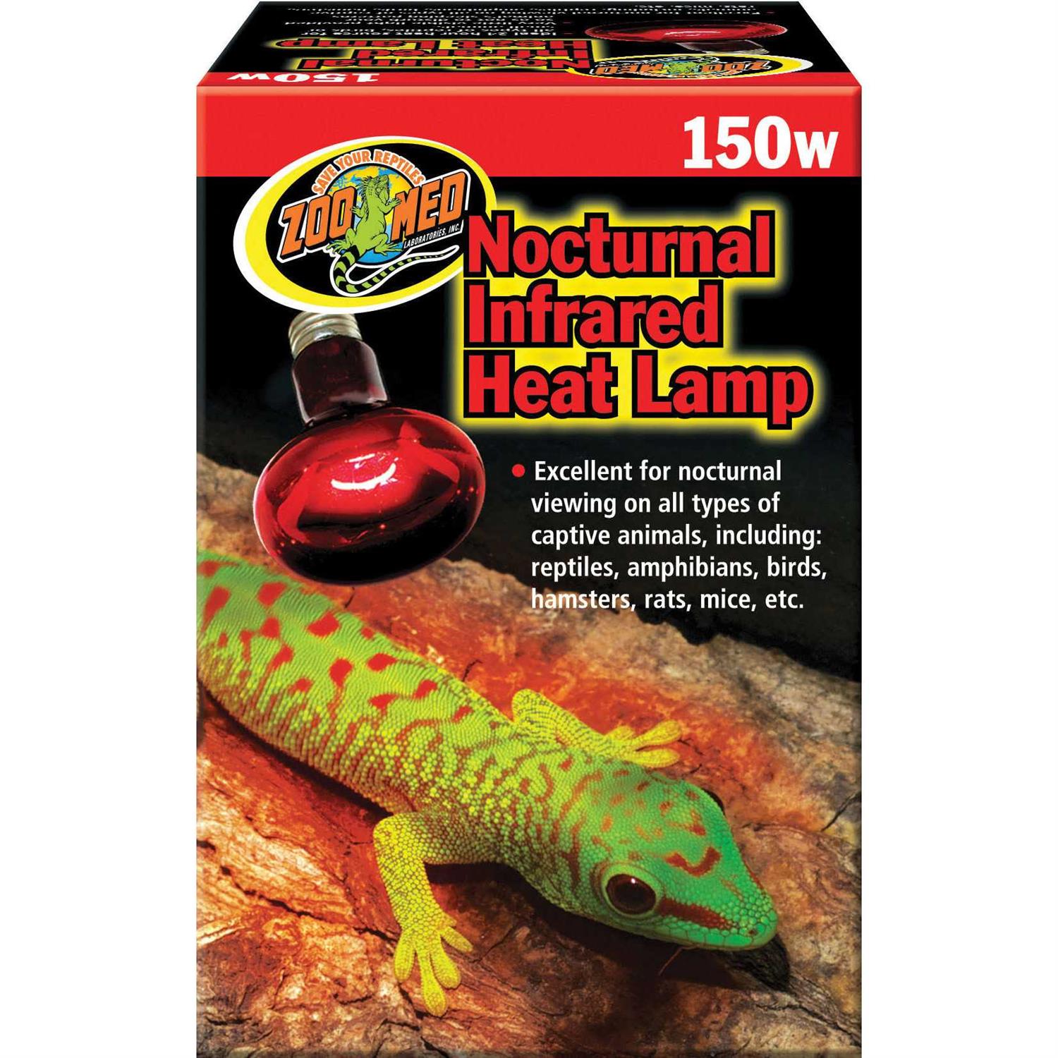 Zoo Med Nocturnal Infrared Heat Lamp - Healthber