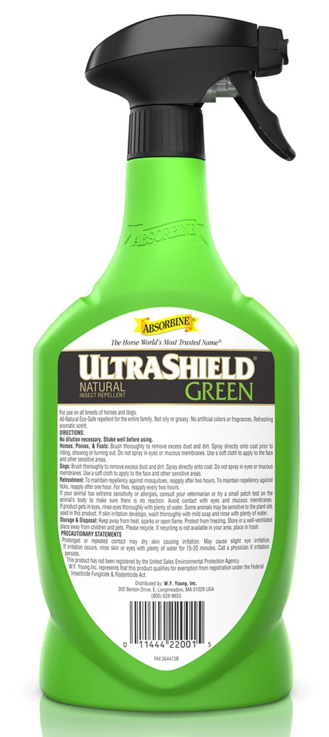 UltraShield Green Natural Fly Repellent - Healthber