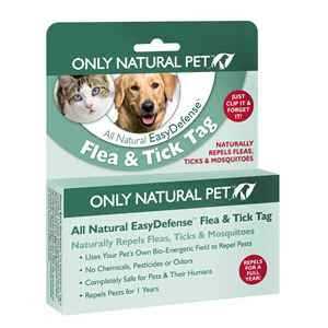 Only Natural Pet Easy Defense Flea & Tick Tag for Dogs & Cats - Healthber