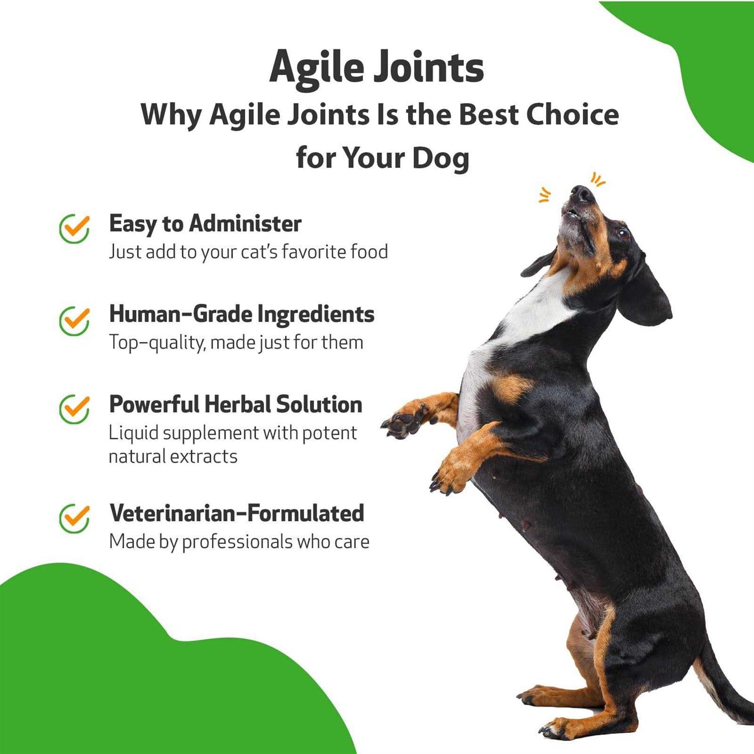 Pet Wellbeing Agile Joints - Healthber