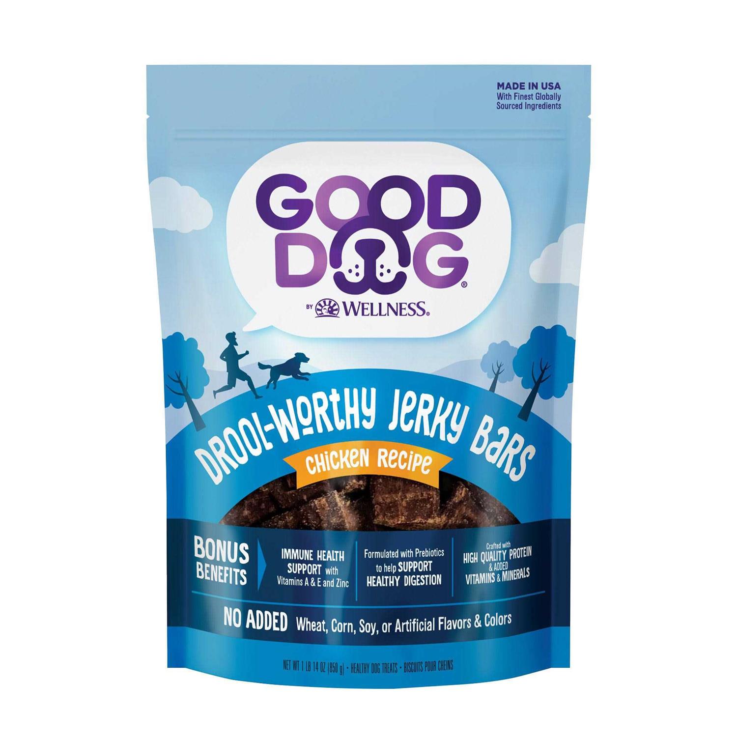 Good Dog by Wellness Chicken Jerky Bars - Healthber