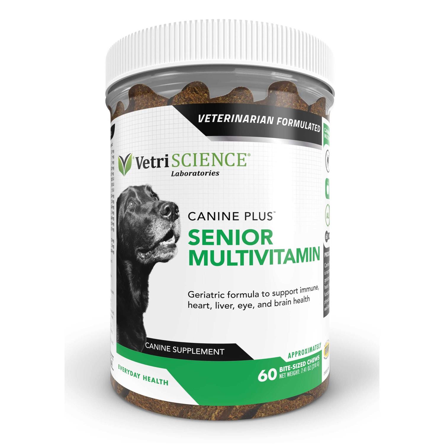 VetriScience Canine Plus Senior Multivitamin - Healthber