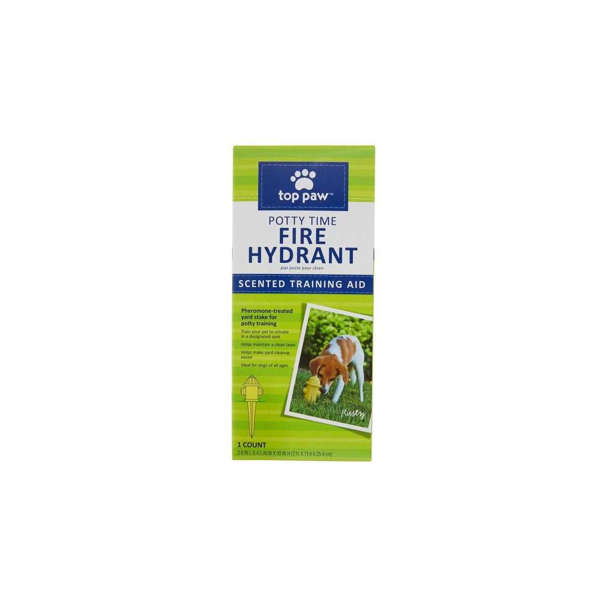 Top Paw Potty Time Fire Hydrant - Healthber