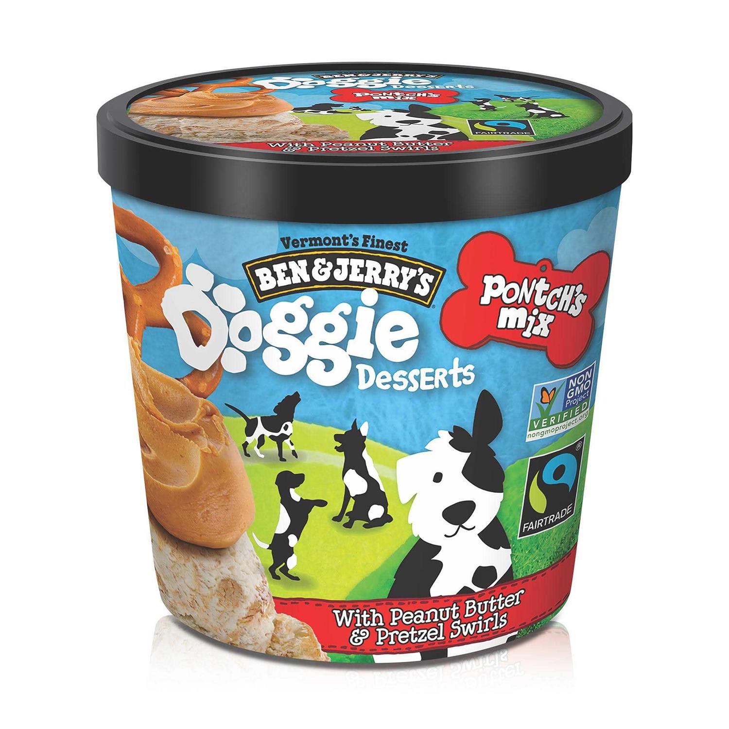 Ben & Jerry’s Pontch’s Mix Doggie Desserts Frozen Dog - Healthber