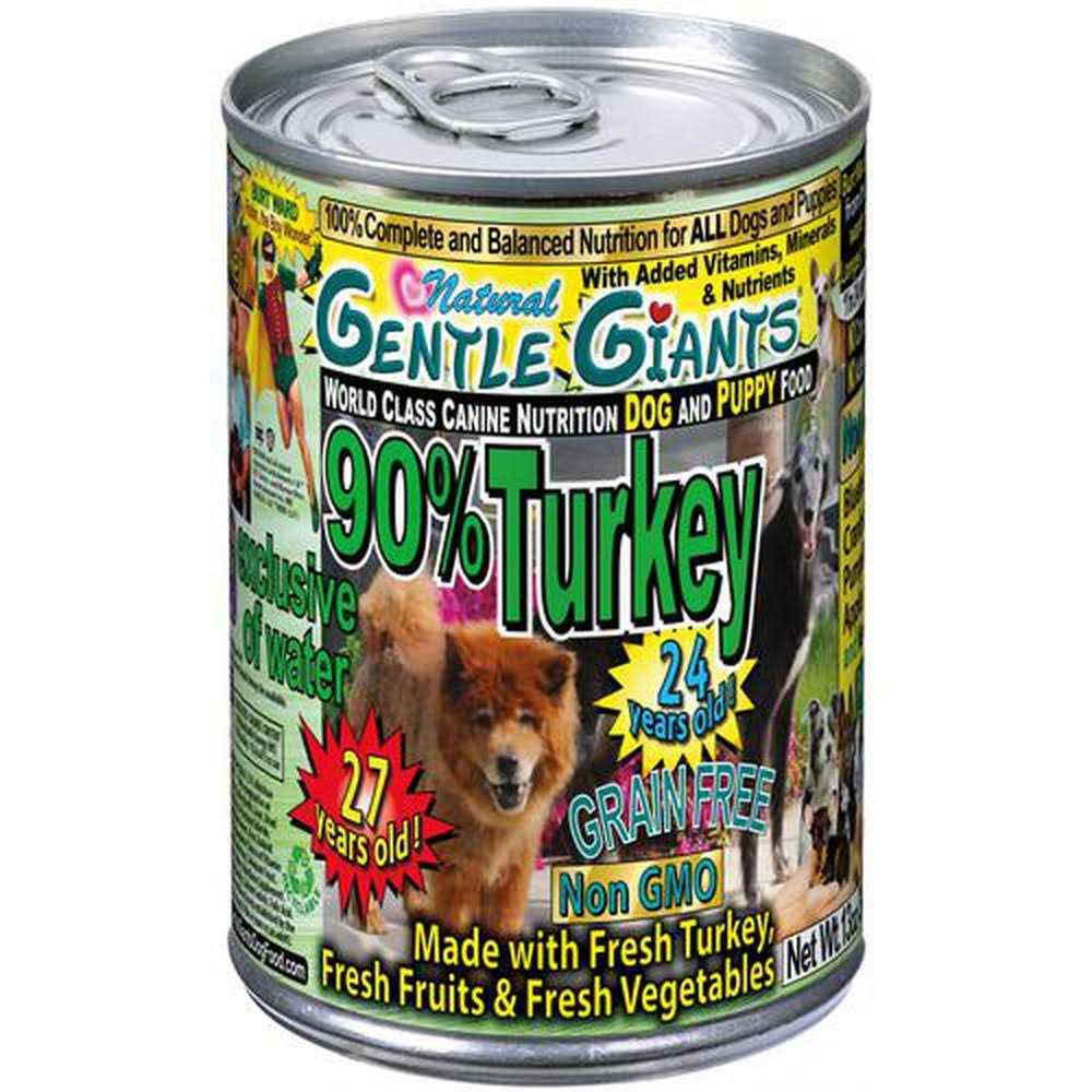 Gentle Giants Grain Free Turkey Dog Food - Healthber