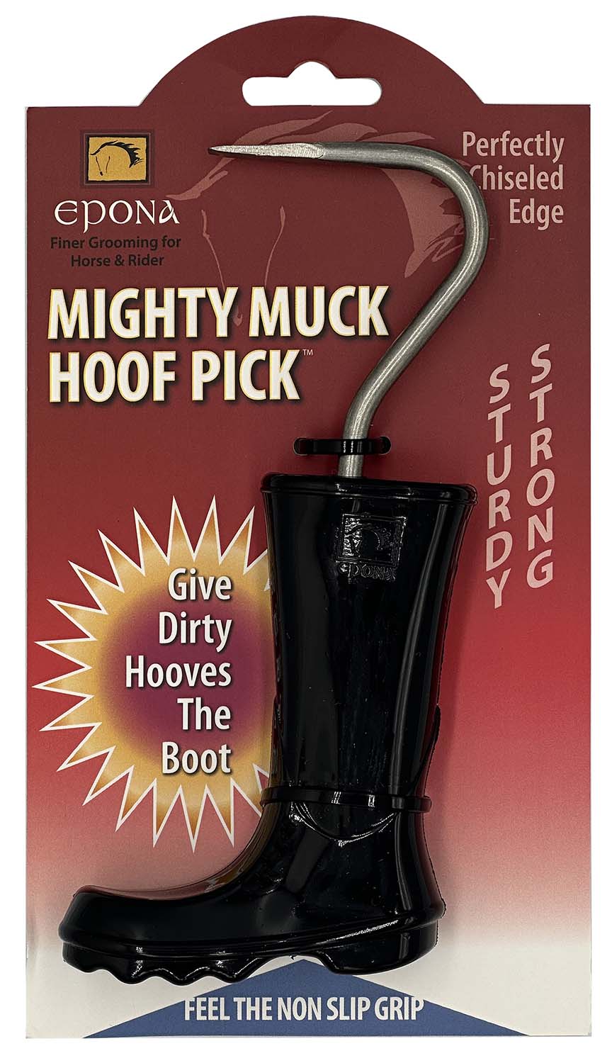 Epona Mighty Muck Hoof Pick - Healthber
