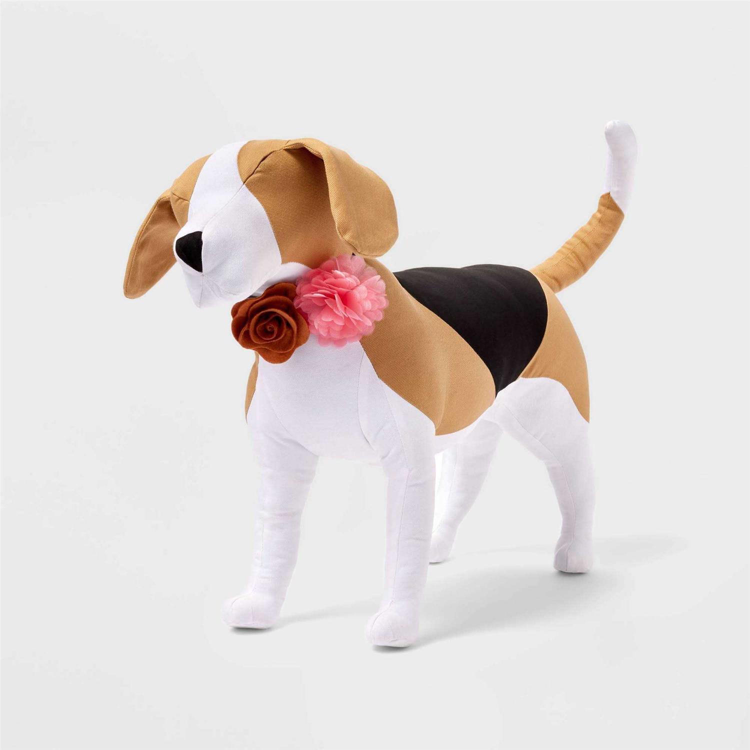 Boots & Barkley Floral Dog Collar Slide - Healthber