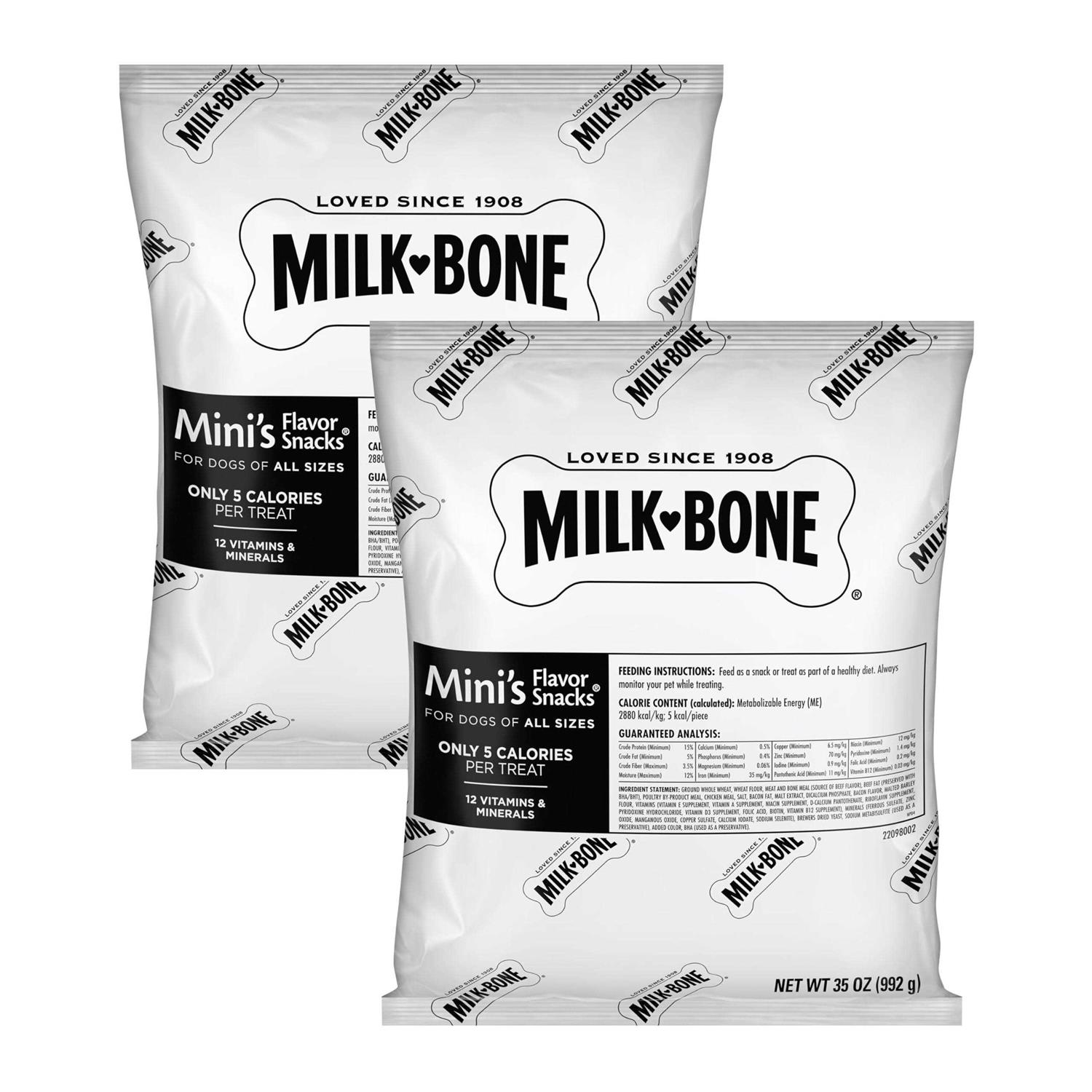 Milk-Bone Mini’s Flavor Snacks Dog Treats - Healthber