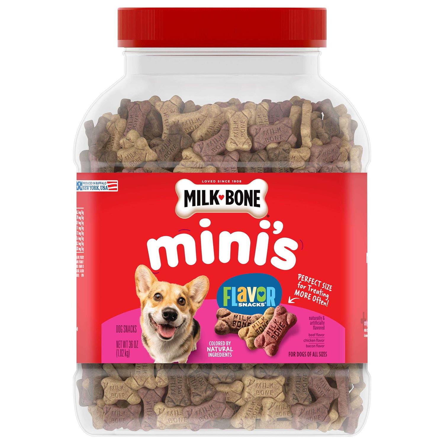Milk-Bone Flavor Snacks Dog Treats Mini - Healthber