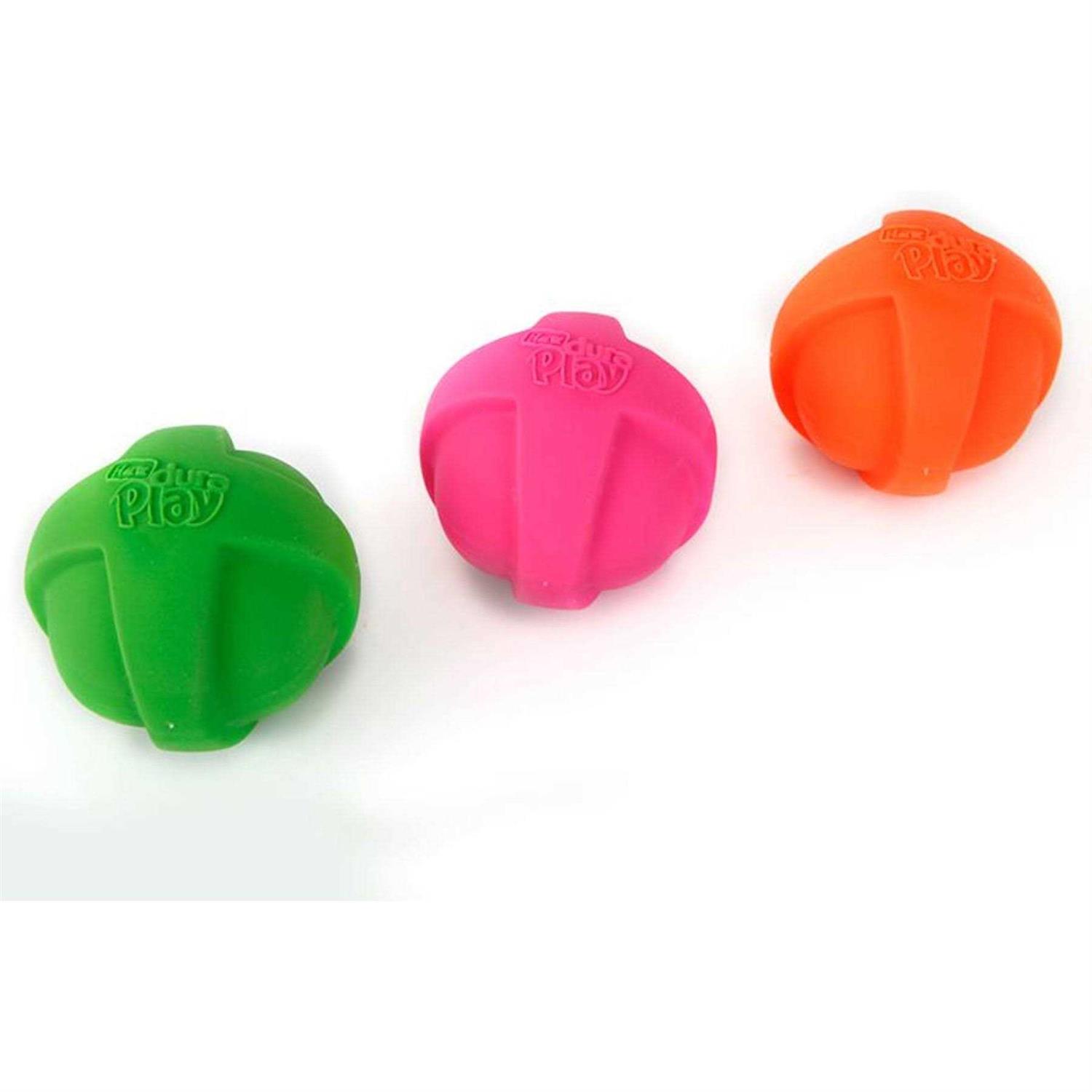Hartz Dura Play Ball Squeaky Latex Dog Toy - Healthber