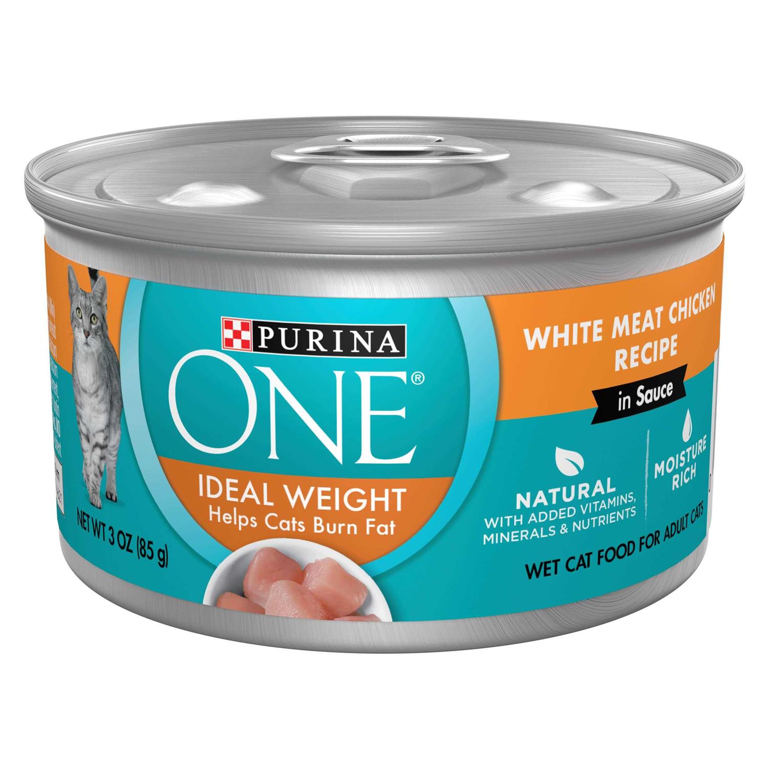 Purina ONE Ideal Weight Wet Cat Food - Healthber