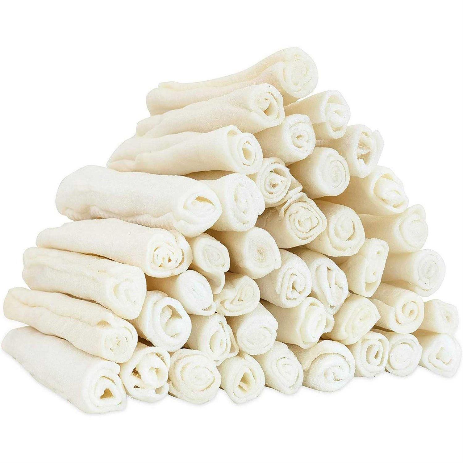 Hotspot Pets All Natural Rawhide Rolls Dog Chew Treats - Healthber