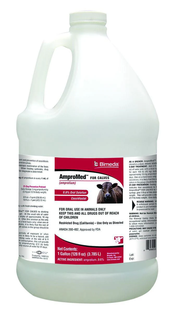 AmproMed Oral Solution for Calves - Healthber
