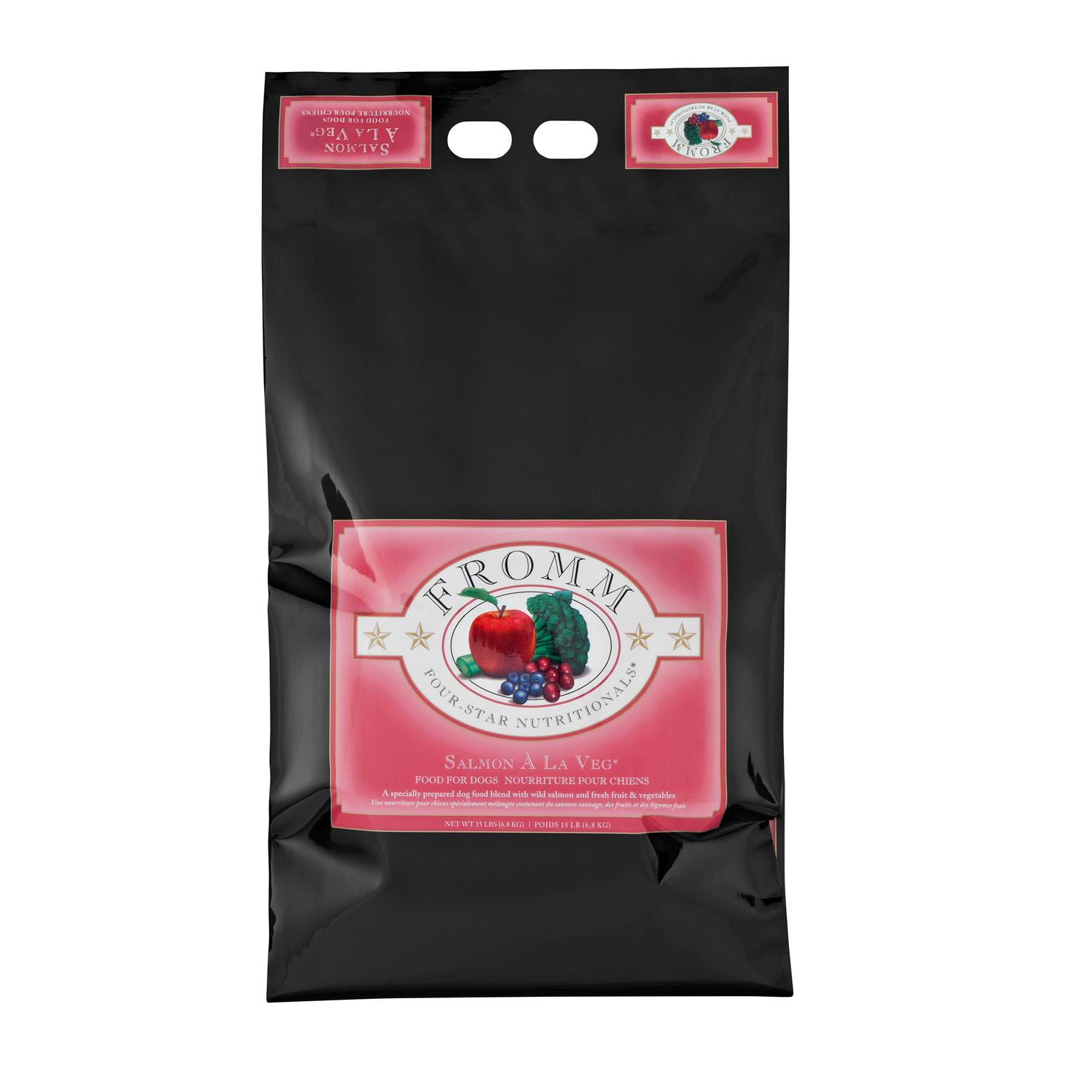 Fromm Four Star Salmon A La Veg Dog Food - Healthber