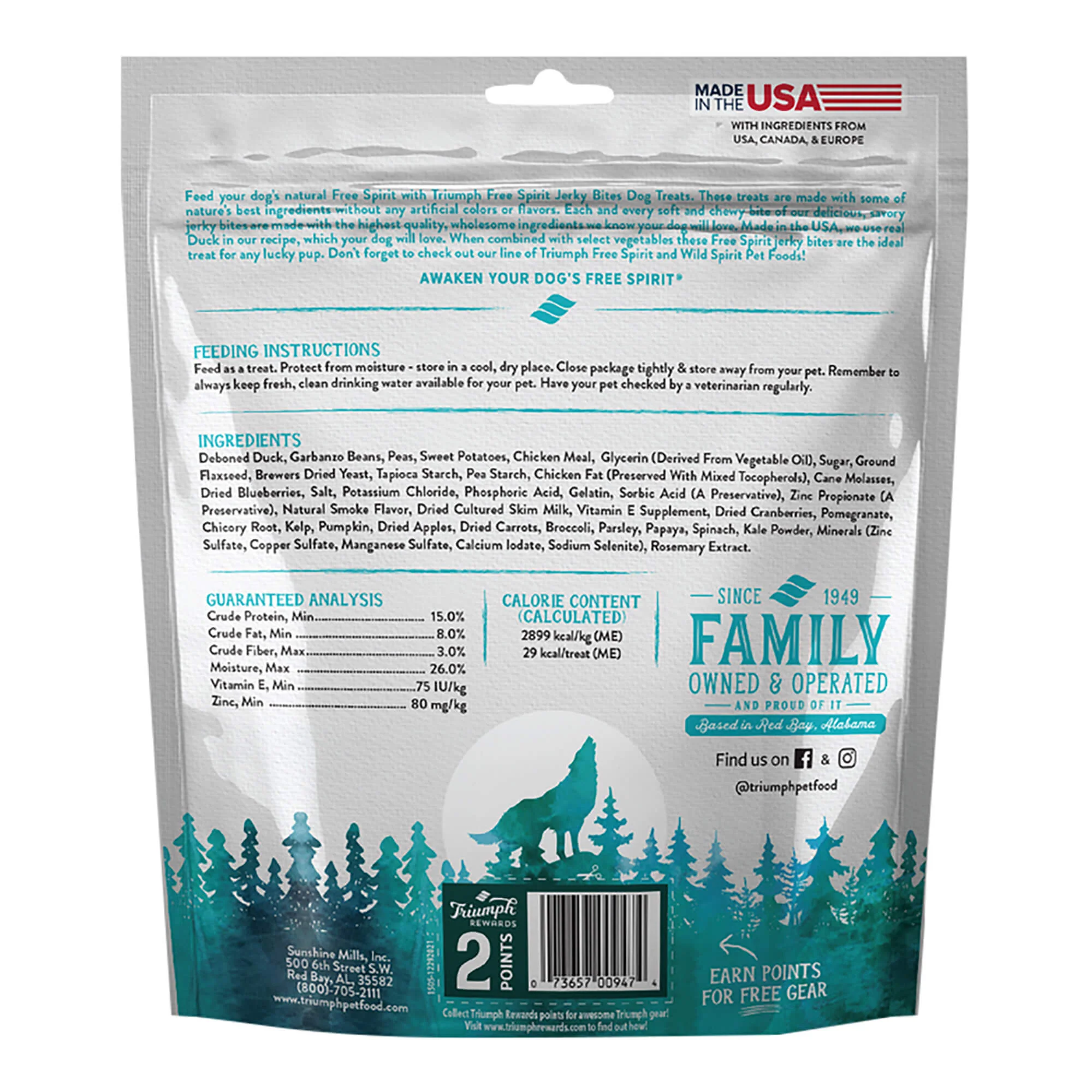 Free Spirit Deboned Jerky Bites, 20 oz - Healthber