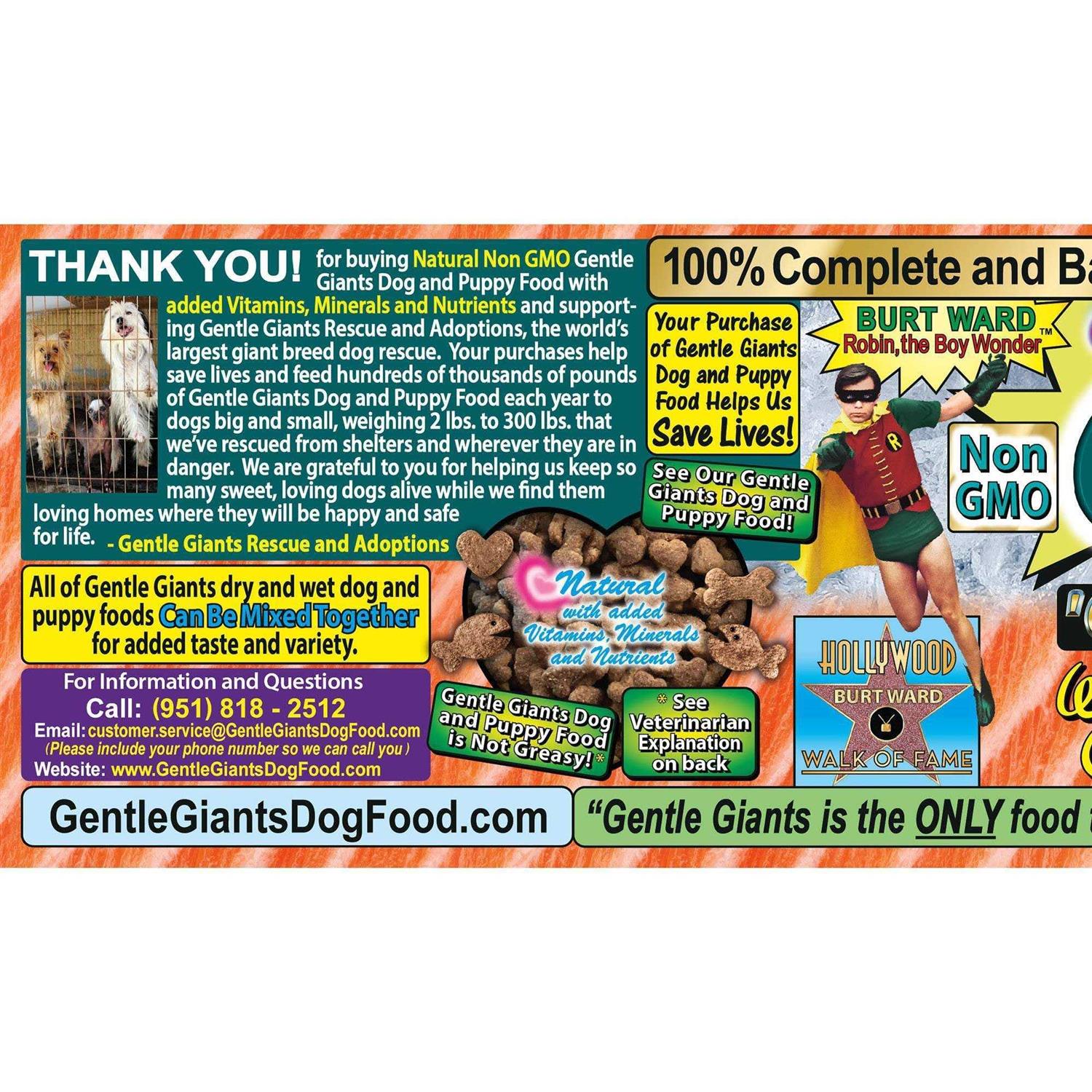 Gentle Giants Dog Food Grain Free Salmon - Healthber