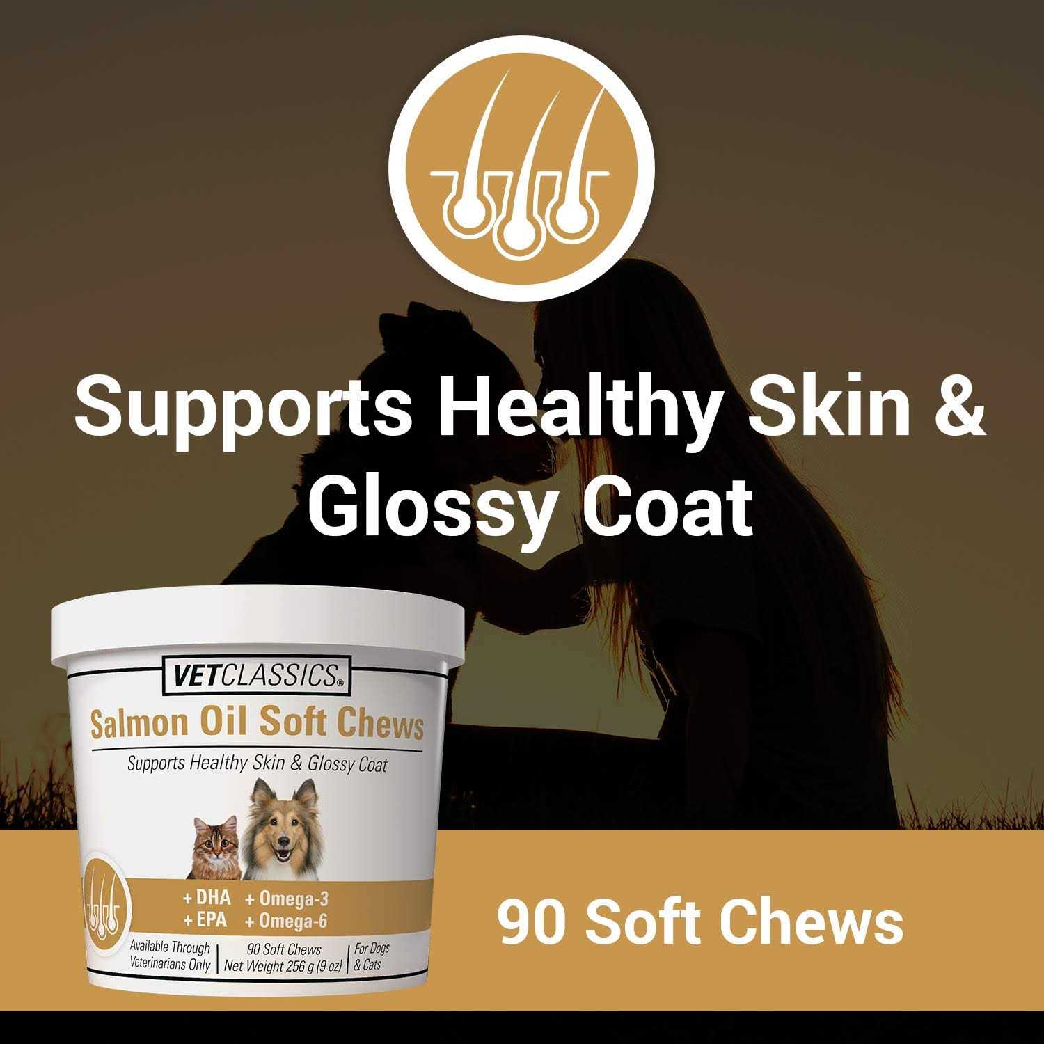 VetClassics Salmon Oil Soft Chews - Healthber
