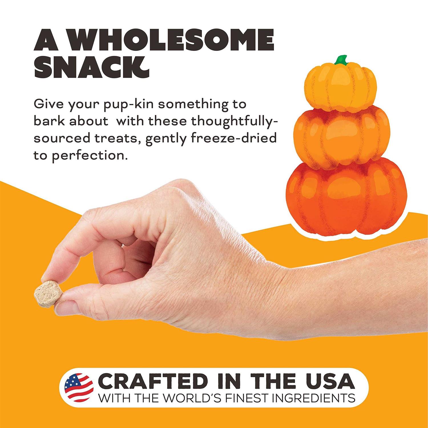 Primal Pumpkin for My Pumpkin Chicken with Goat Milk Freeze-Dried Dog Treats - Healthber