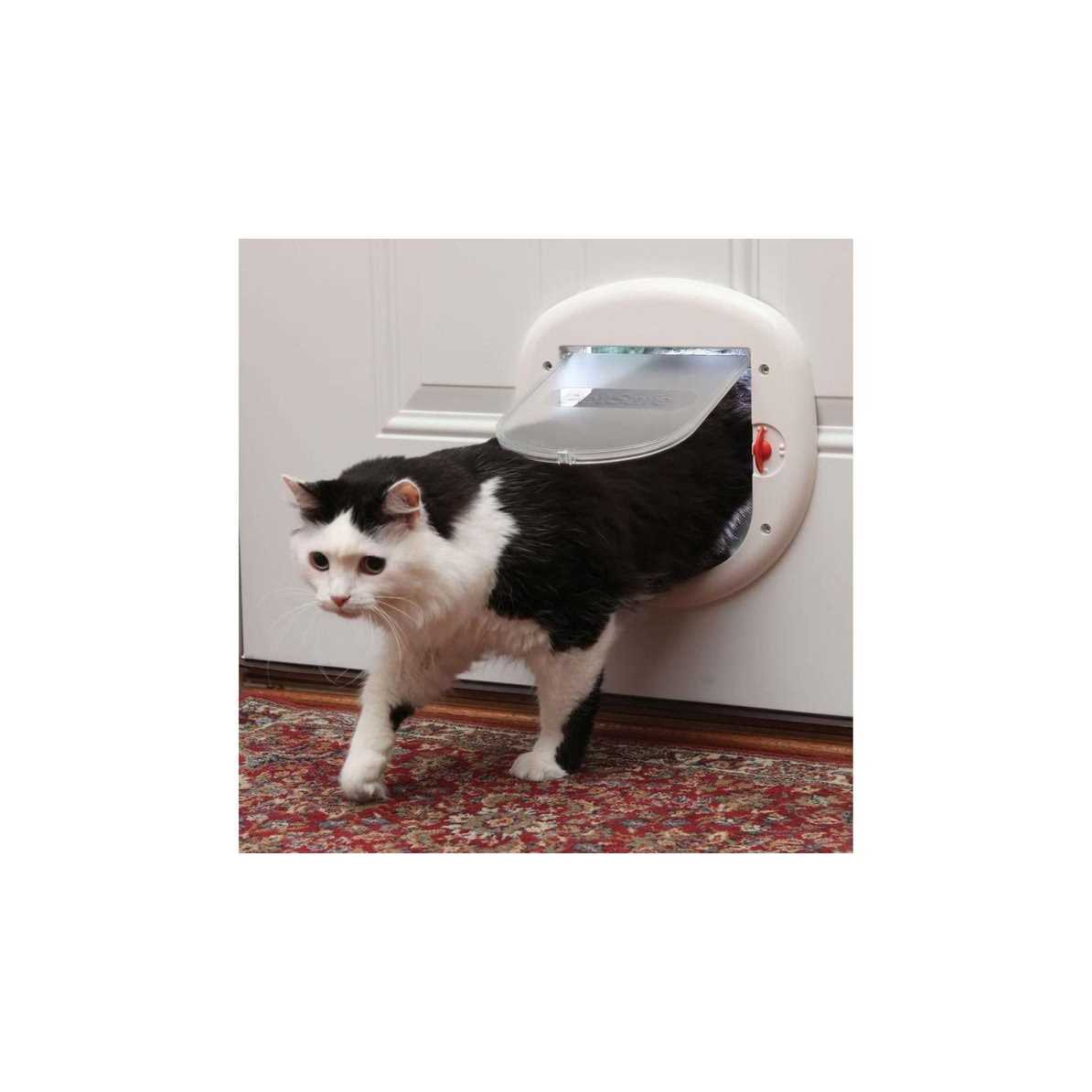 4-Way Locking Big Cat Door PetSafe - Healthber