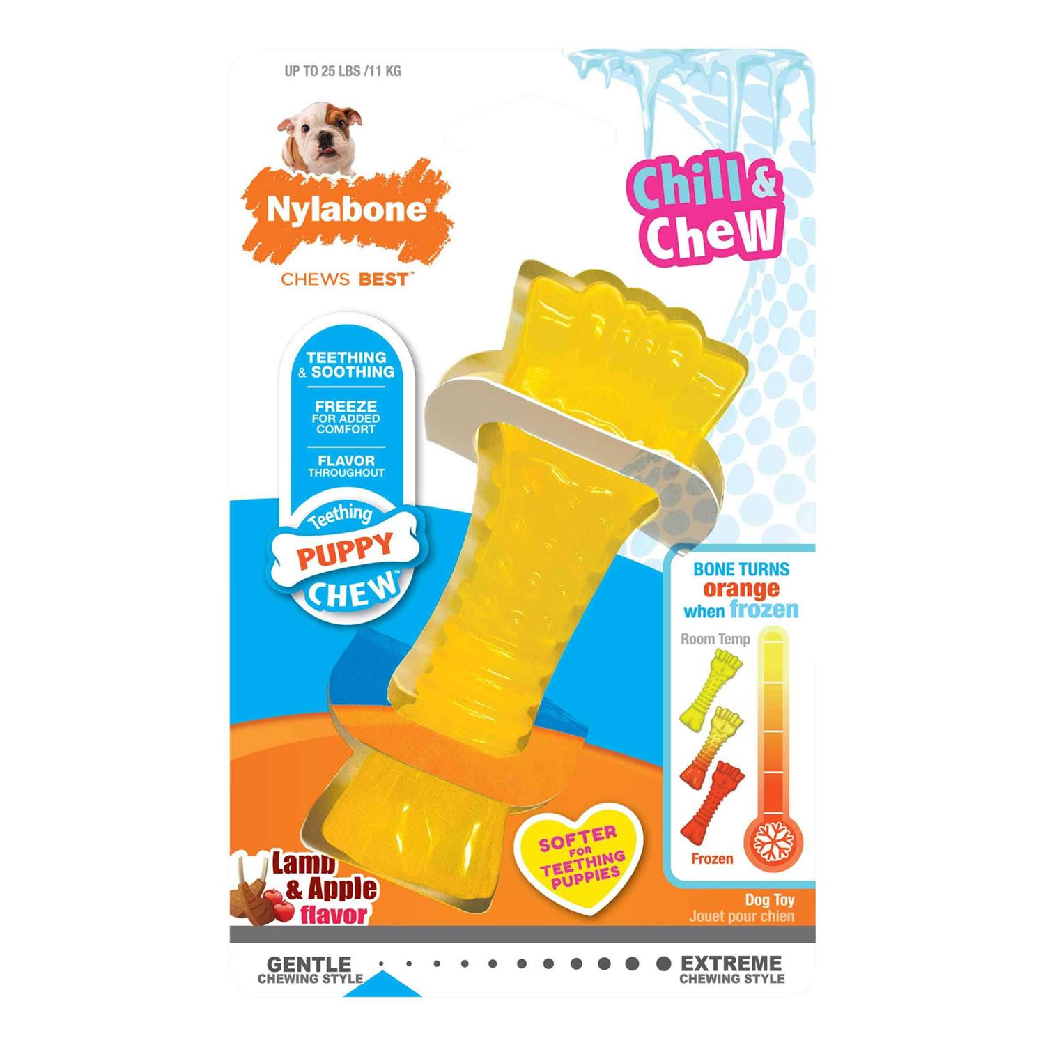 Nylabone Puppy Chill & Chew Bone - Healthber