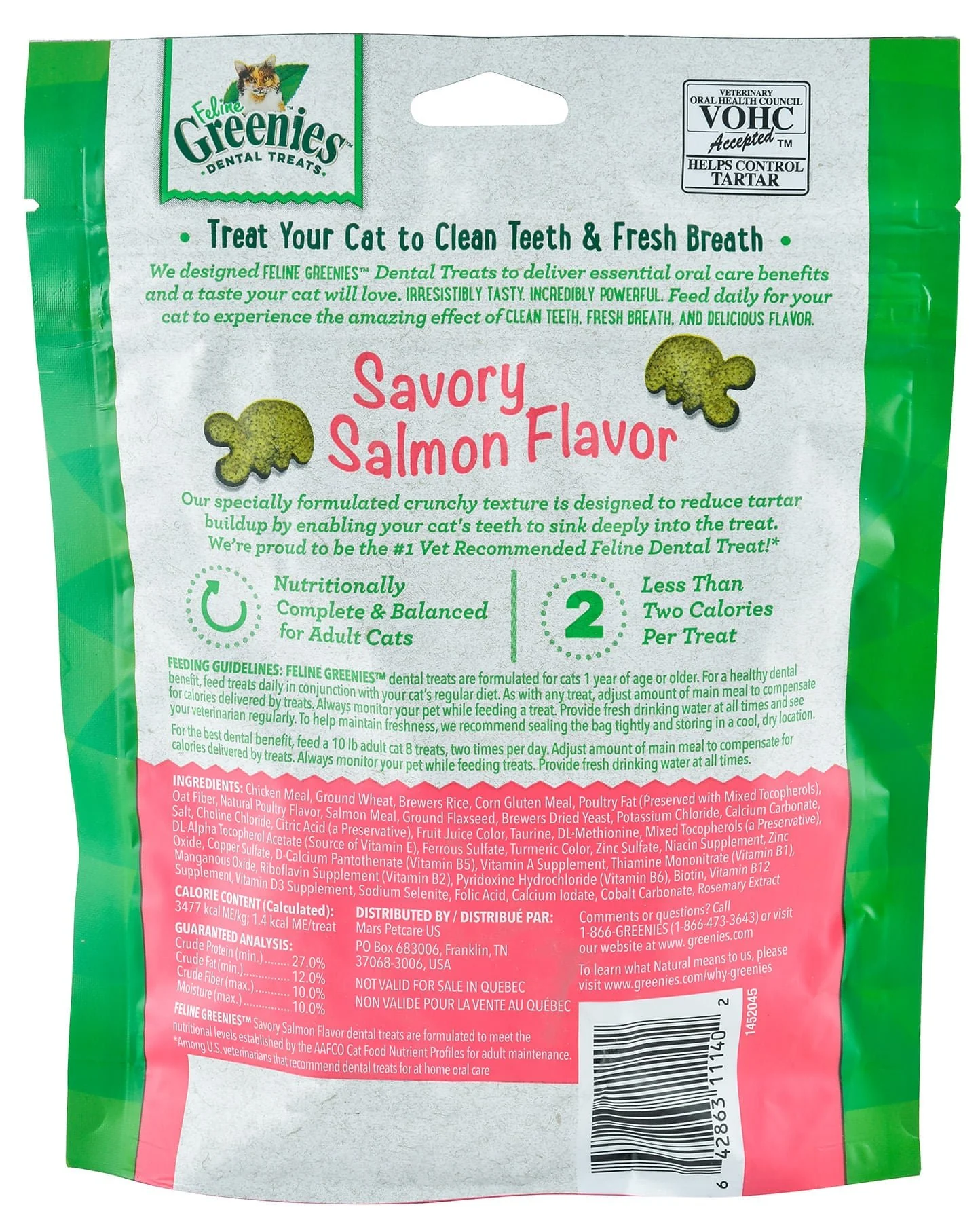 Greenies Feline, MEGA Size, 4.6 oz - Healthber