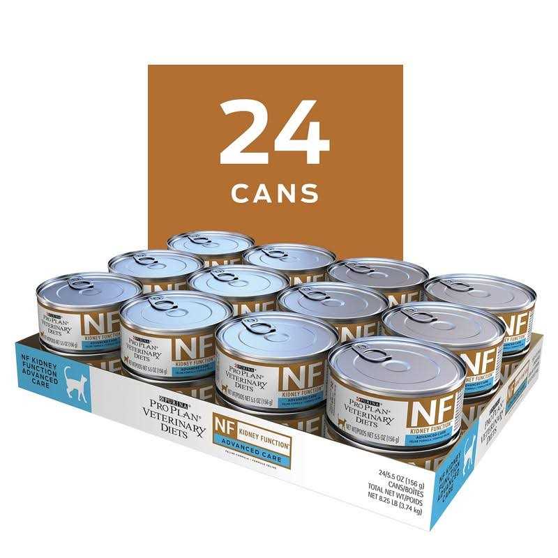 Purina Pro Plan Veterinary Diets NF Kidney Function Advanced Care Feline Formula Adult Wet Cat Food - Healthber