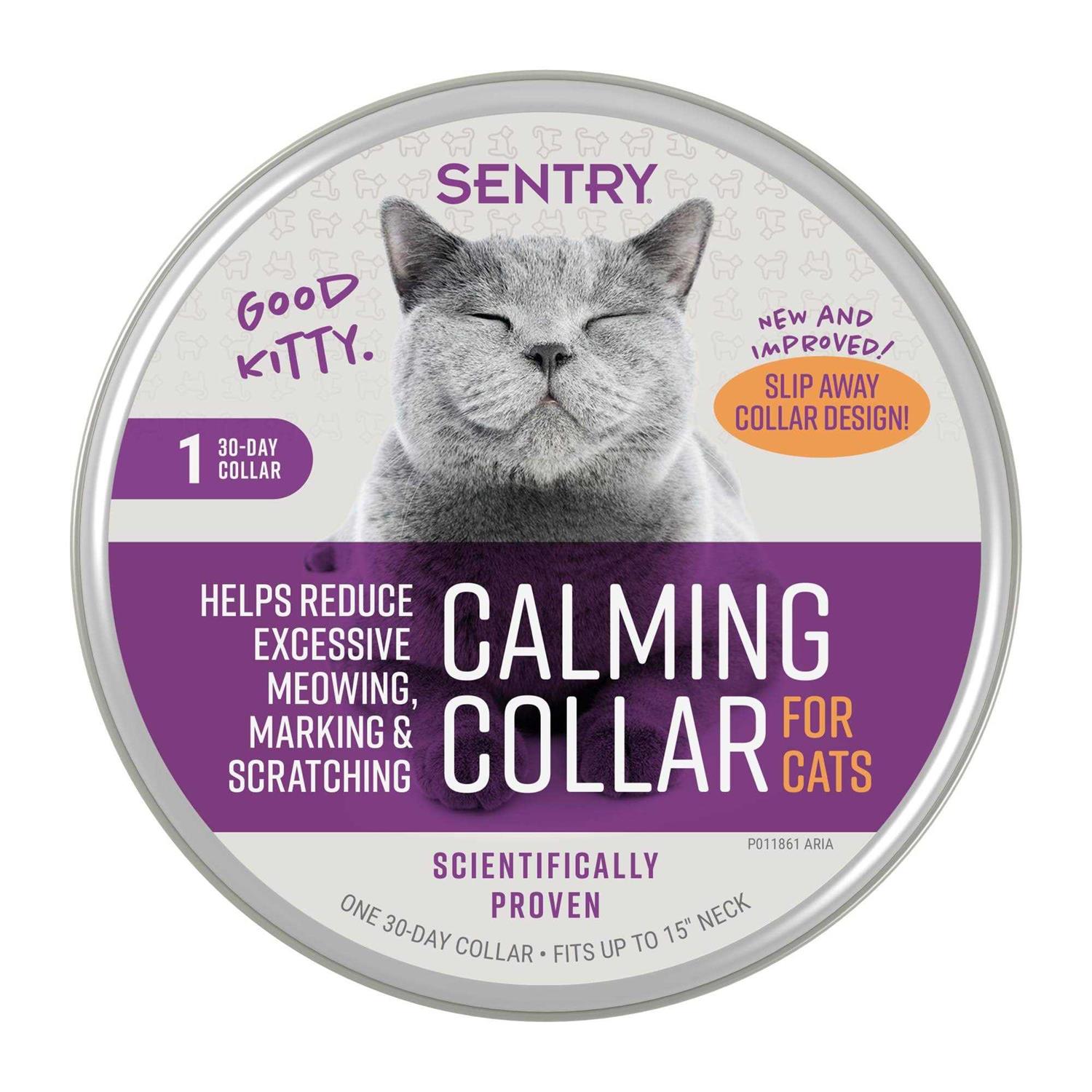 Sentry Calming Collar for Cats - Healthber