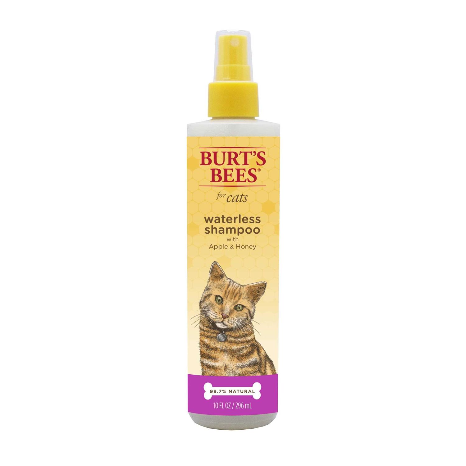 Burt’s Bees Waterless Shampoo for Cats with Apple & Honey - Healthber