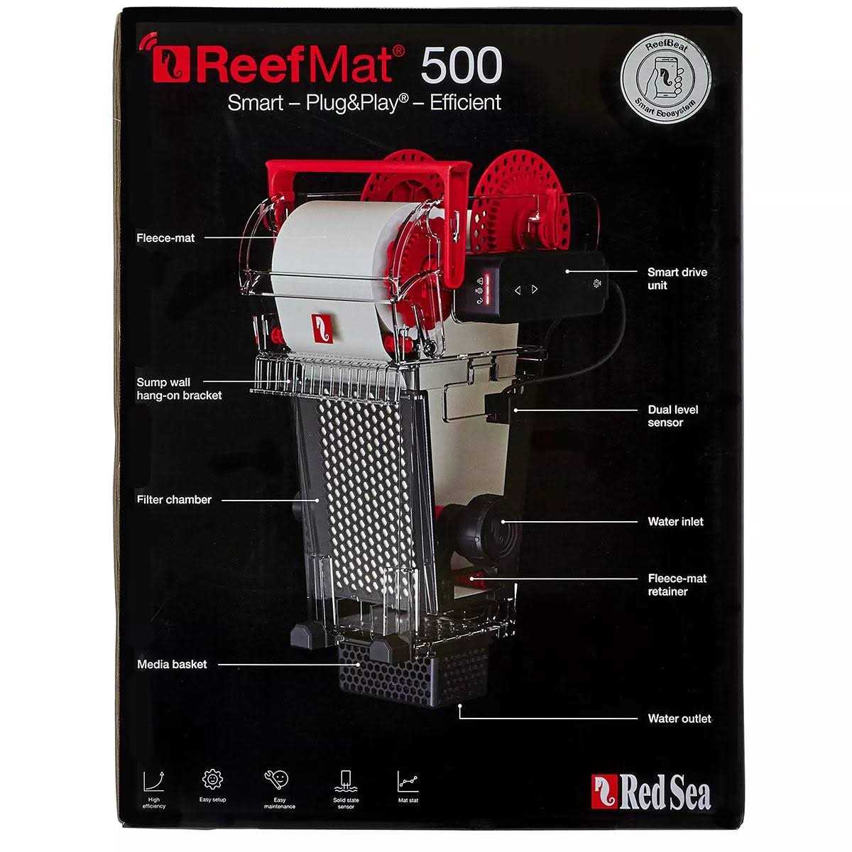 Red Sea ReefMat 500 Fleece Roller Filter - Healthber