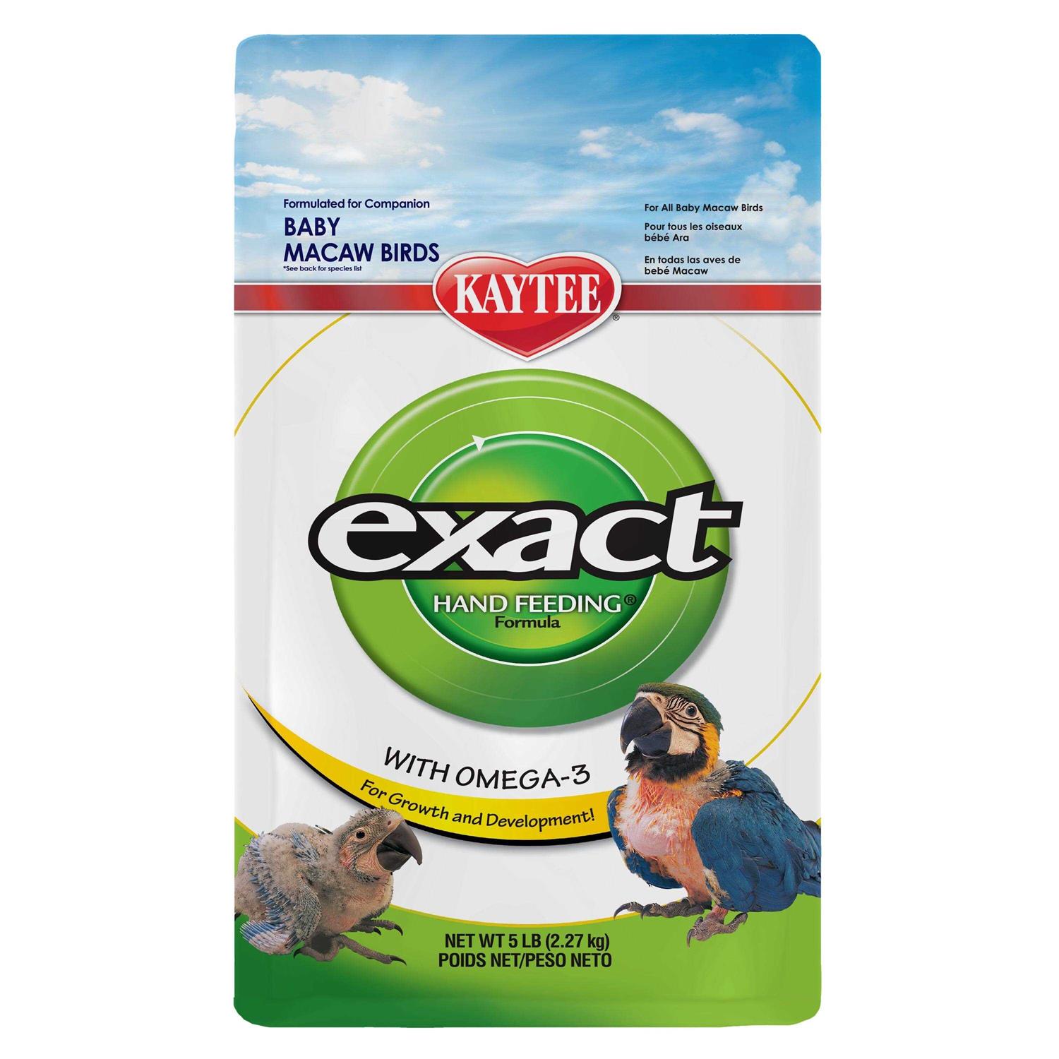 Kaytee Exact Hand Feeding Formula for Baby Macaws - Healthber