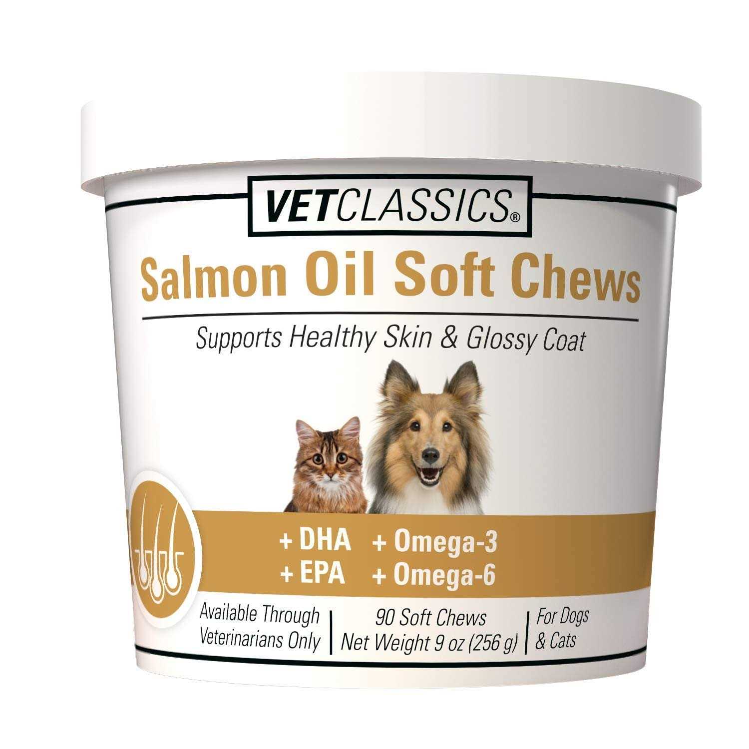 VetClassics Salmon Oil Soft Chews - Healthber