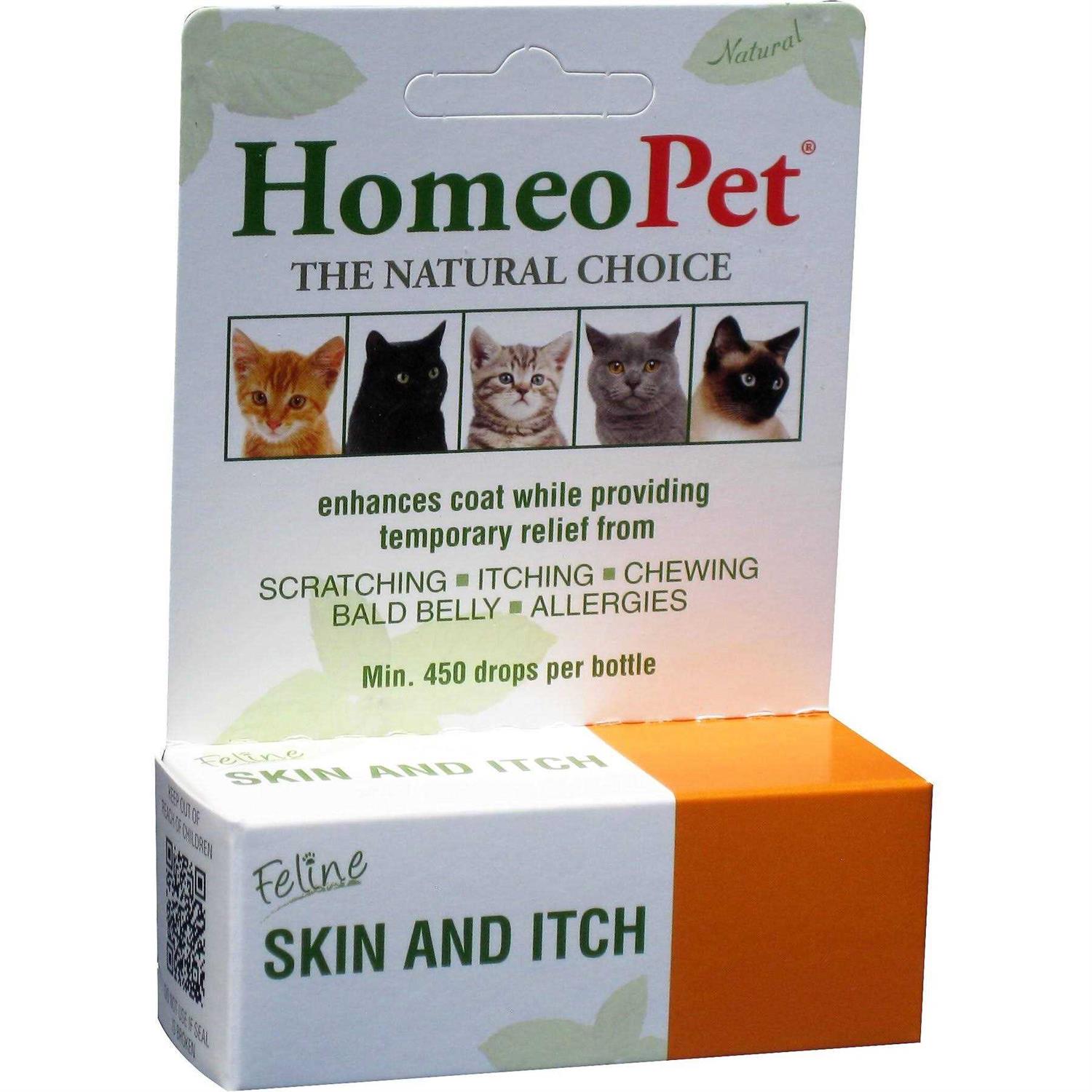 HomeoPet Feline Skin & Itch - Healthber
